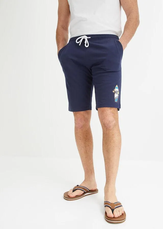 Pantaloni scurți din bumbac bio, regular fit