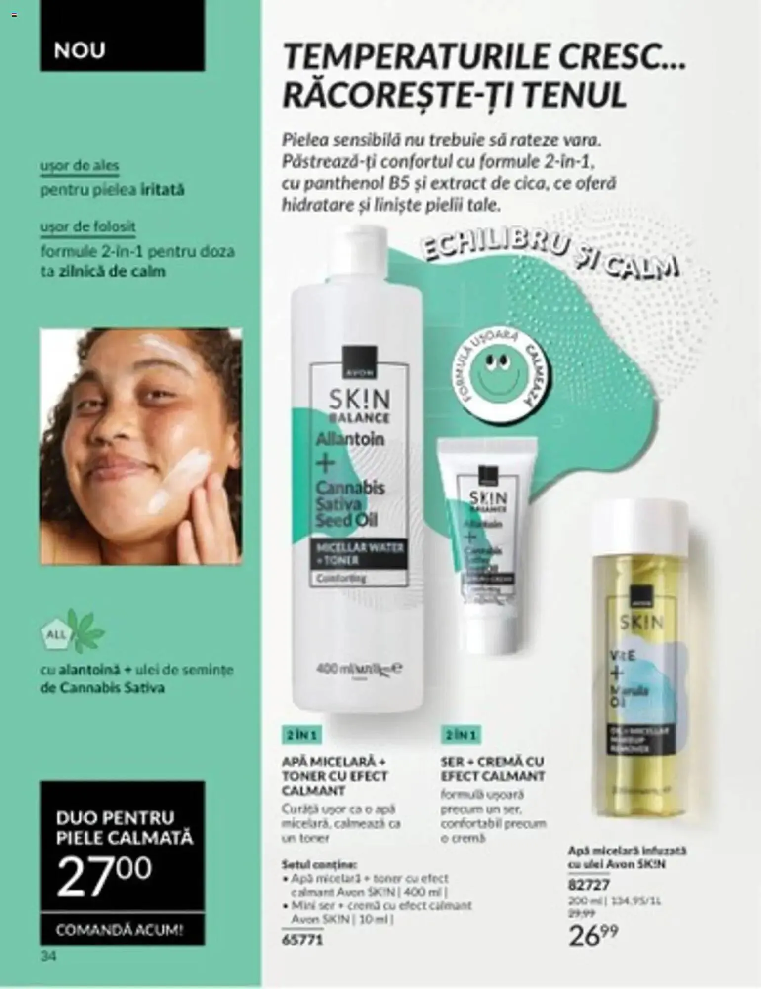 Catalog Catalog Avon de la 30 iunie până la 31 iulie 2025 - Revista Pagina 34