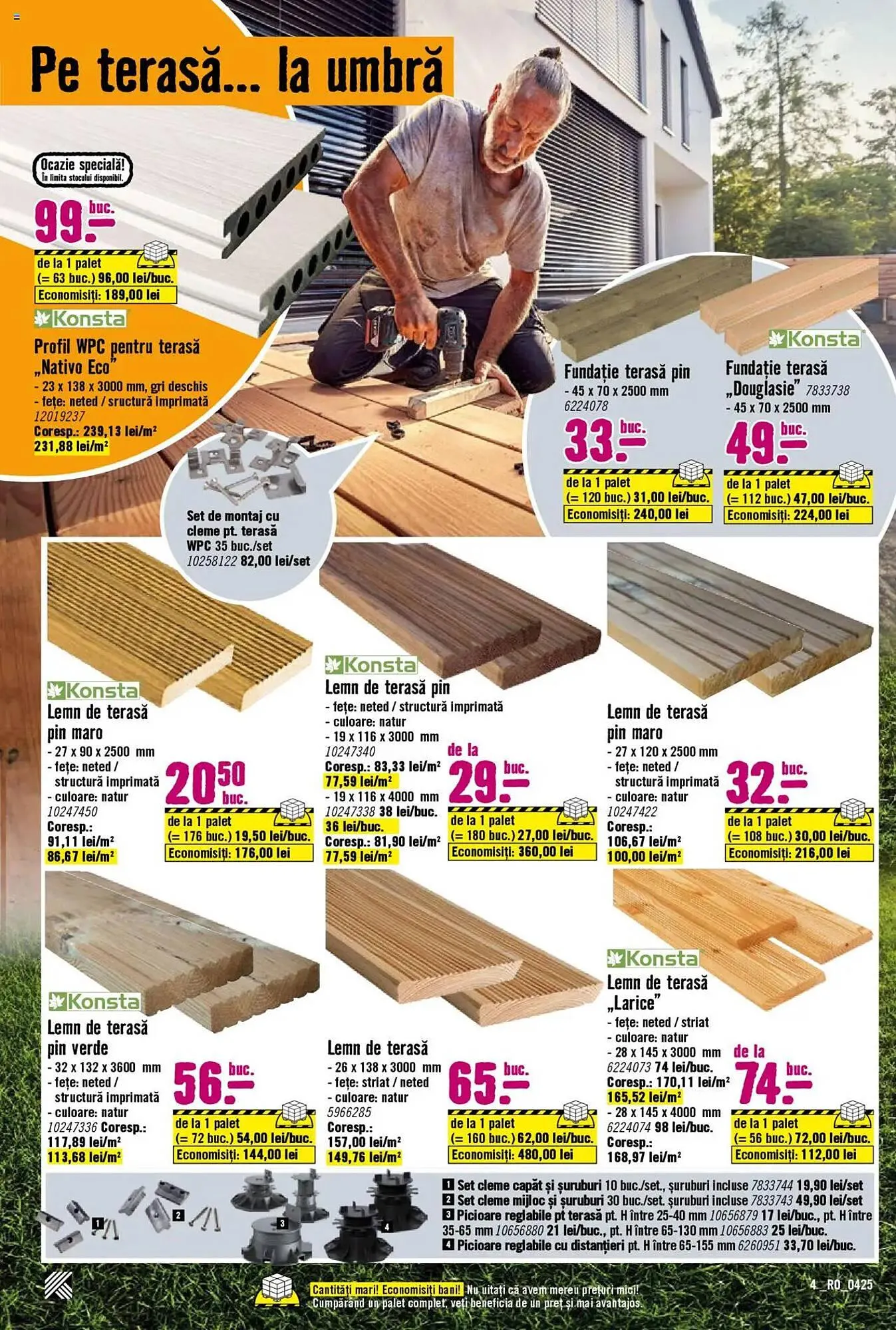 Catalog Catalog Hornbach de la 10 aprilie până la 11 mai 2025 - Revista Pagina 4