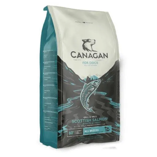 Hrana uscata pentru caini Canagan Grain Free Adult Somon 2kg