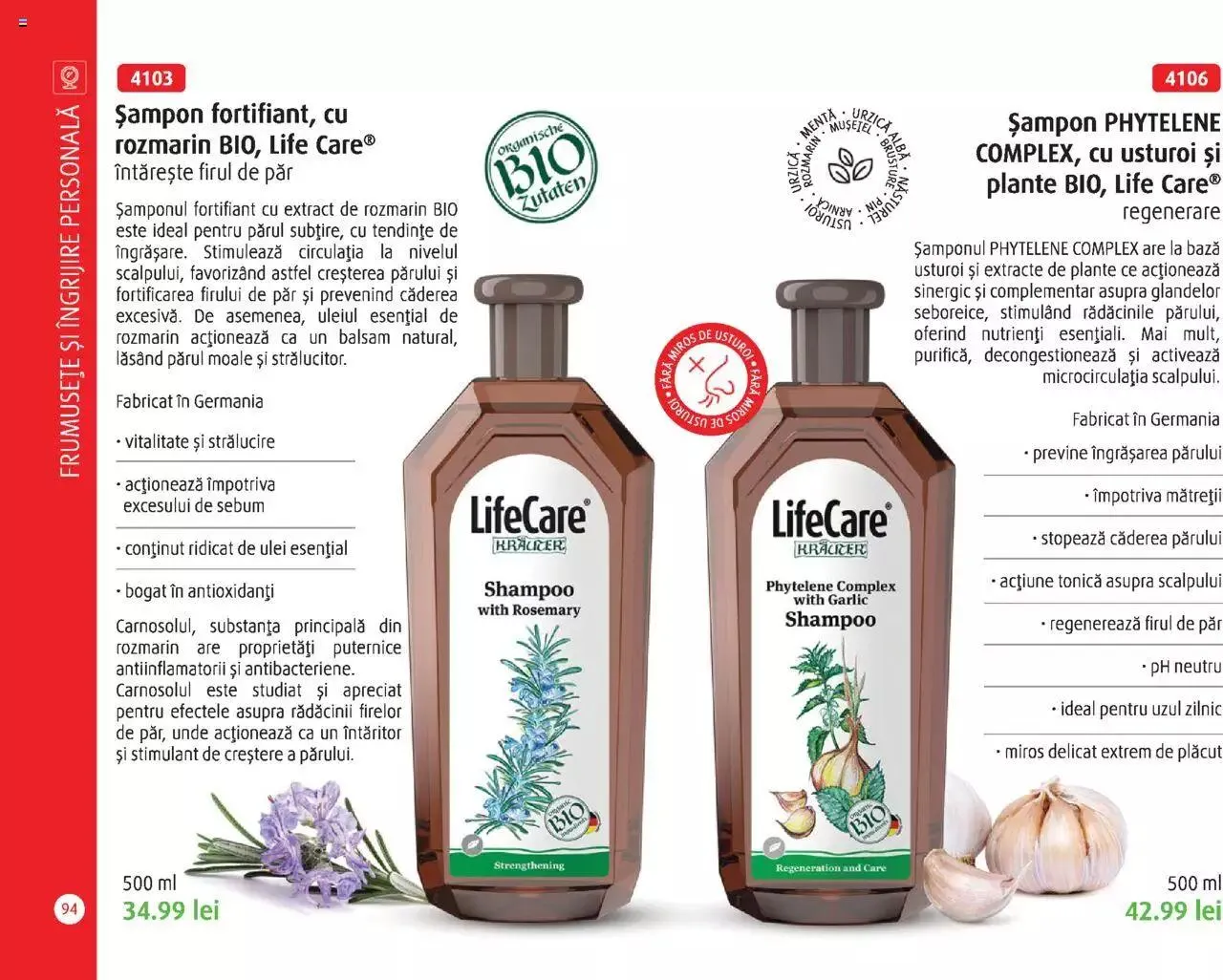 Catalog Catalog Life Care primavara-vara 2023 de la 1 martie până la 31 decembrie 2023 - Revista Pagina 96