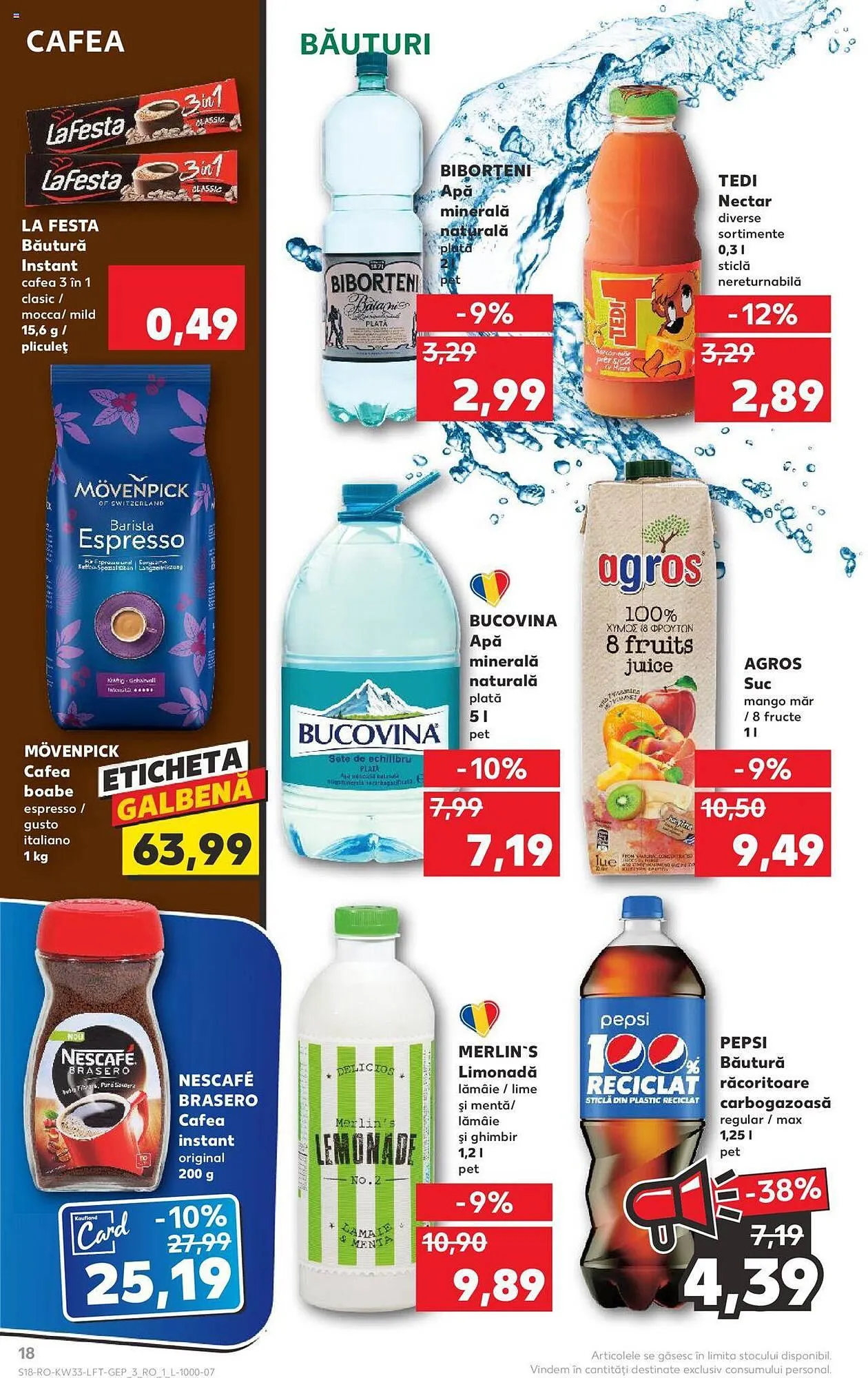 Catalog Kaufland catalog de la 16 august până la 22 august 2023 - Revista Pagina 18