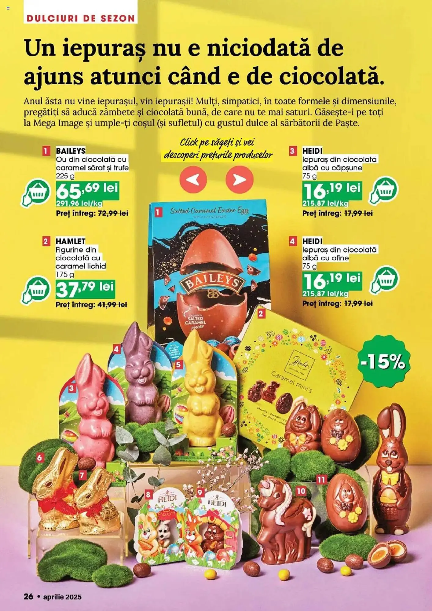 Catalog Catalog Mega Image de la 1 aprilie până la 30 aprilie 2025 - Revista Pagina 26