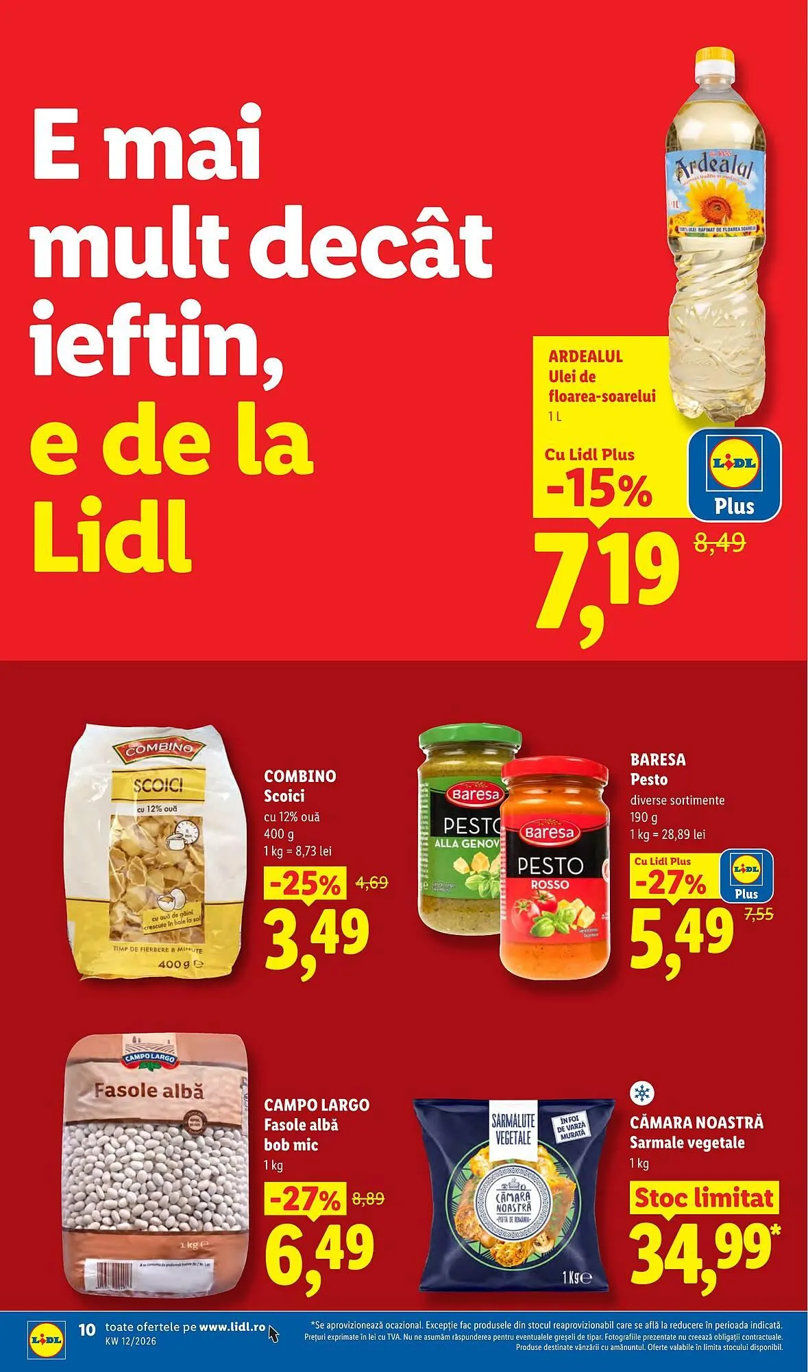 Catalog Catalog Lidl de la 16 martie până la 22 martie 2026 - Revista Pagina 10