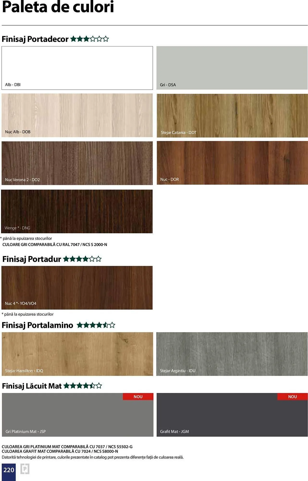 Catalog Proges catalog de la 13 septembrie până la 31 decembrie 2024 - Revista Pagina 220