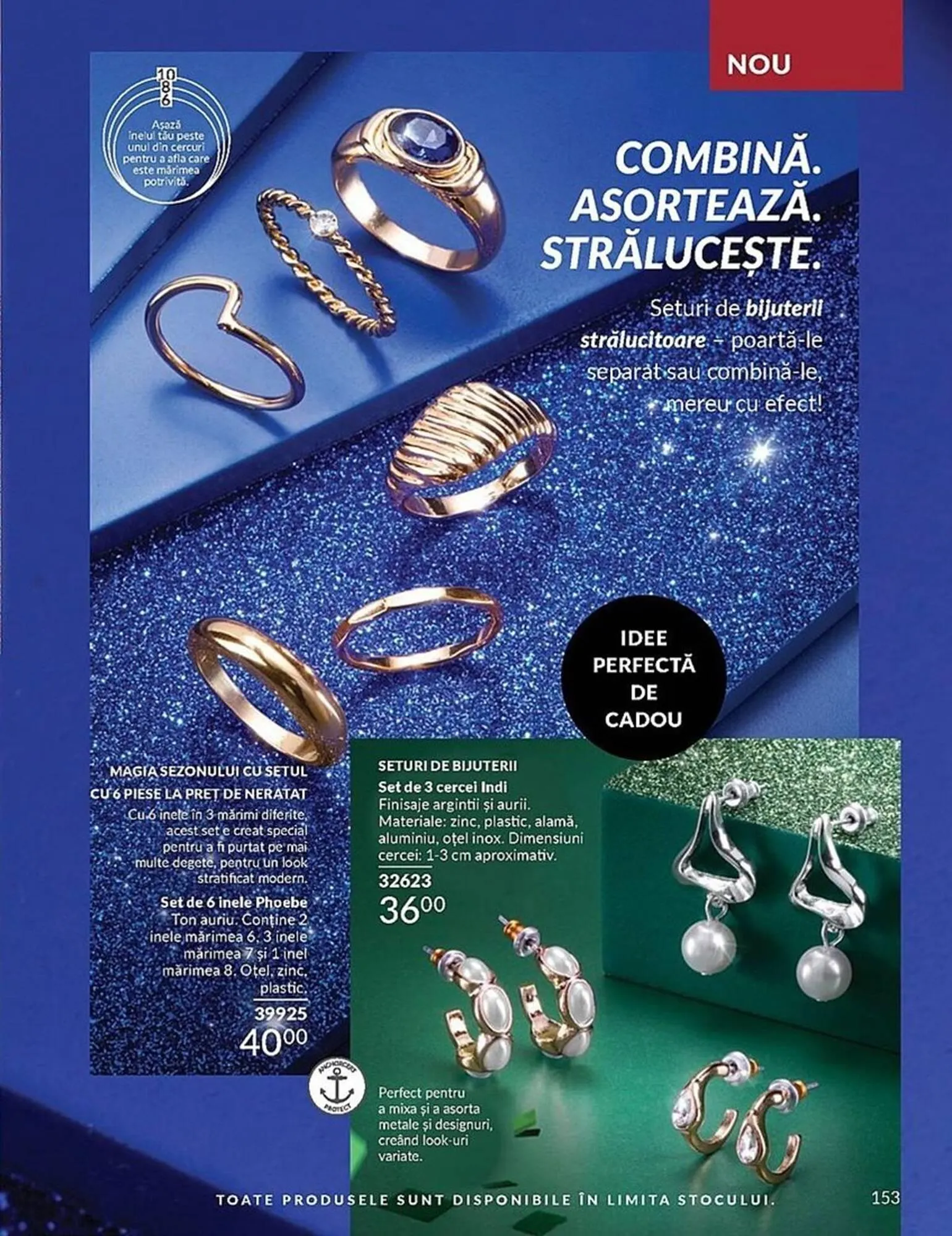 Catalog Catalog Avon de la 3 noiembrie până la 30 noiembrie 2025 - Revista Pagina 151