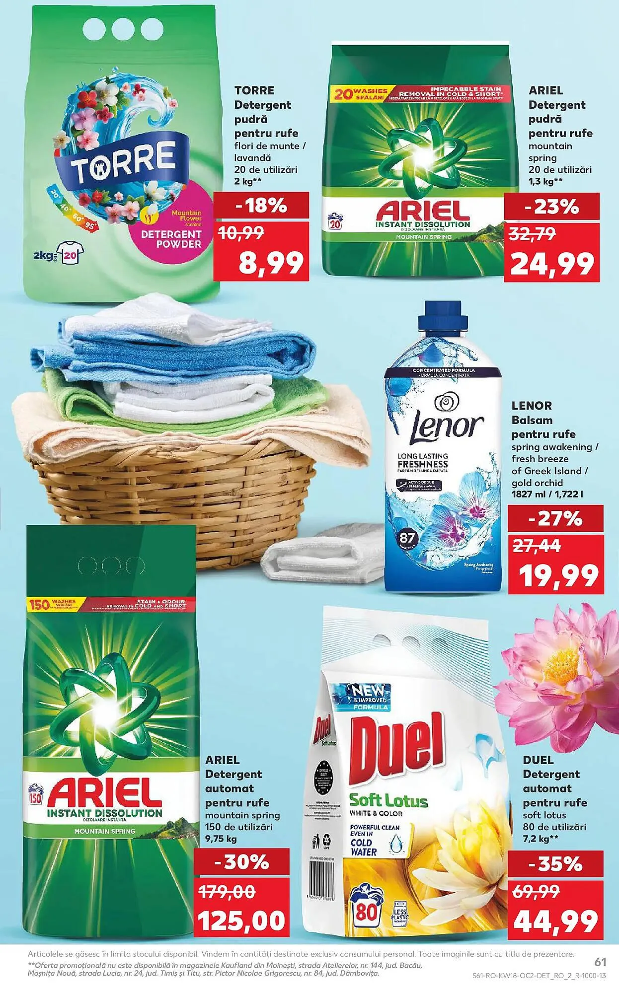 Catalog Catalog Kaufland de la 29 aprilie până la 5 mai 2026 - Revista Pagina 61