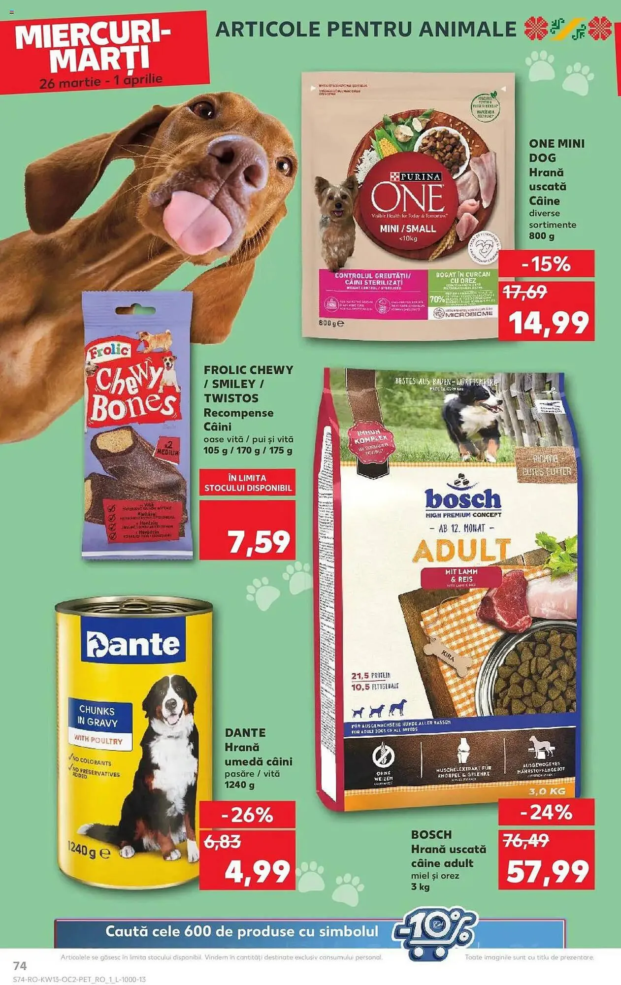 Catalog Catalog Kaufland de la 26 martie până la 1 aprilie 2025 - Revista Pagina 74