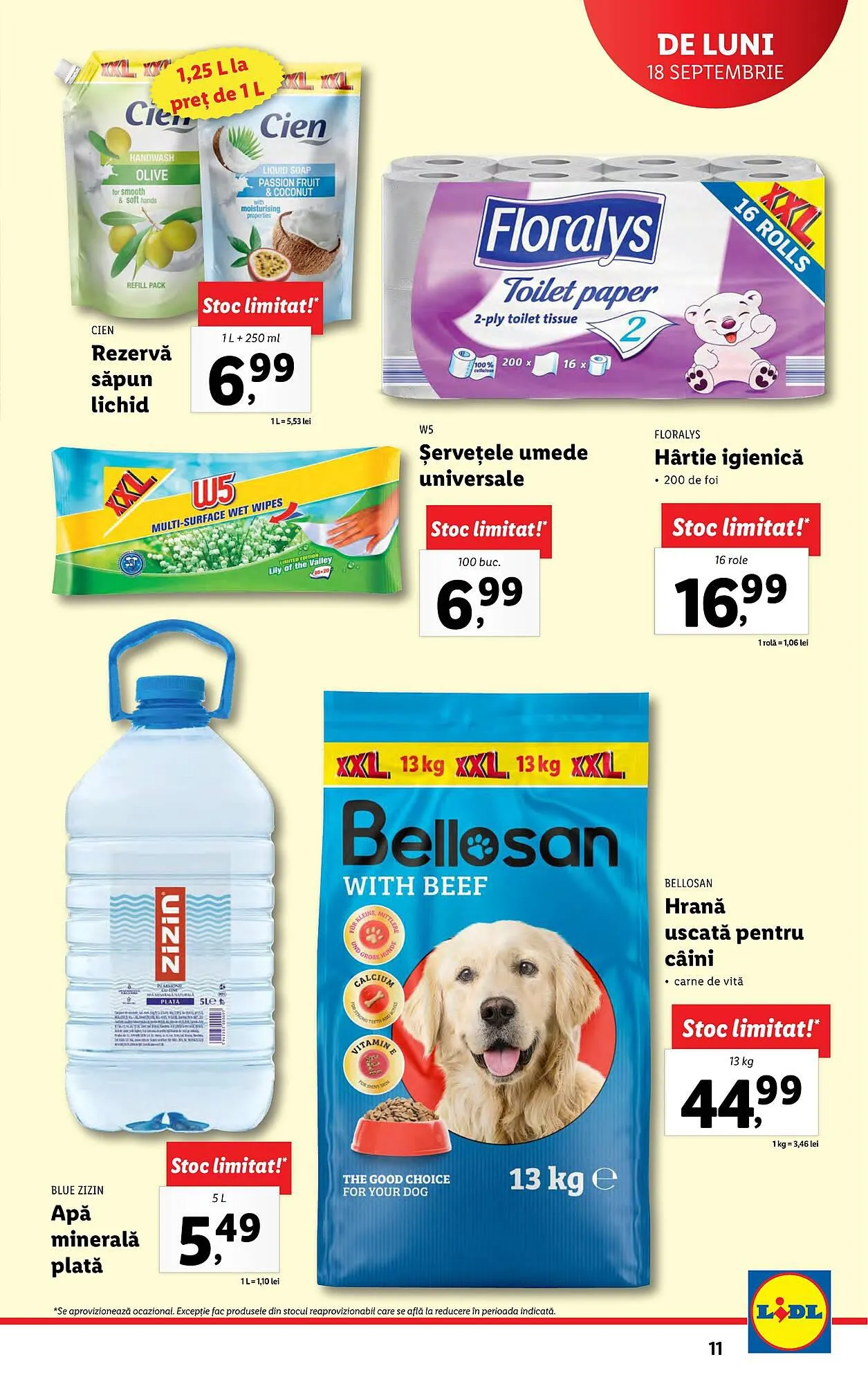 Catalog Lidl catalog de la 18 septembrie până la 24 septembrie 2023 - Revista Pagina 11