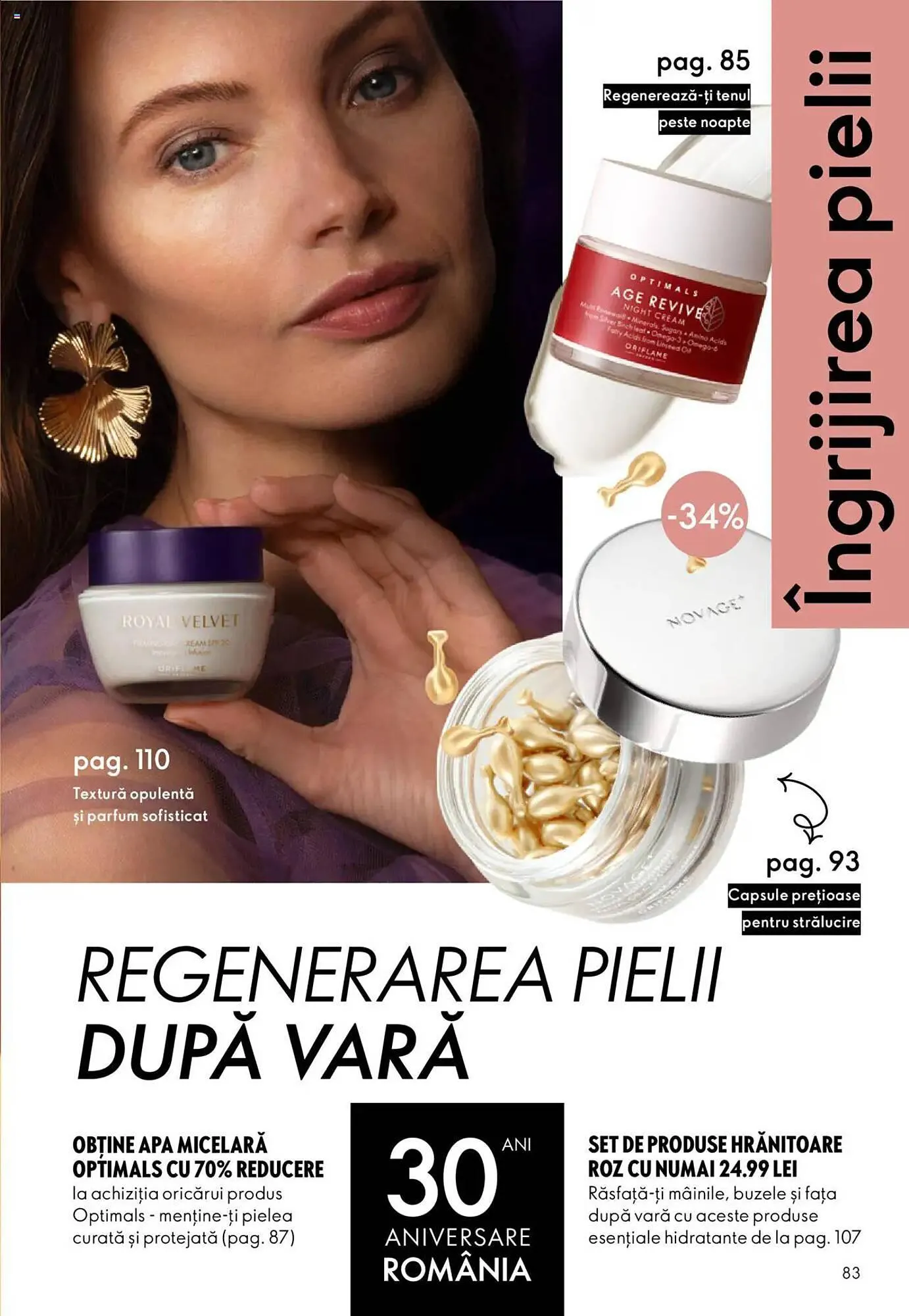 Catalog Catalog Oriflame de la 30 septembrie până la 21 octombrie 2025 - Revista Pagina 83