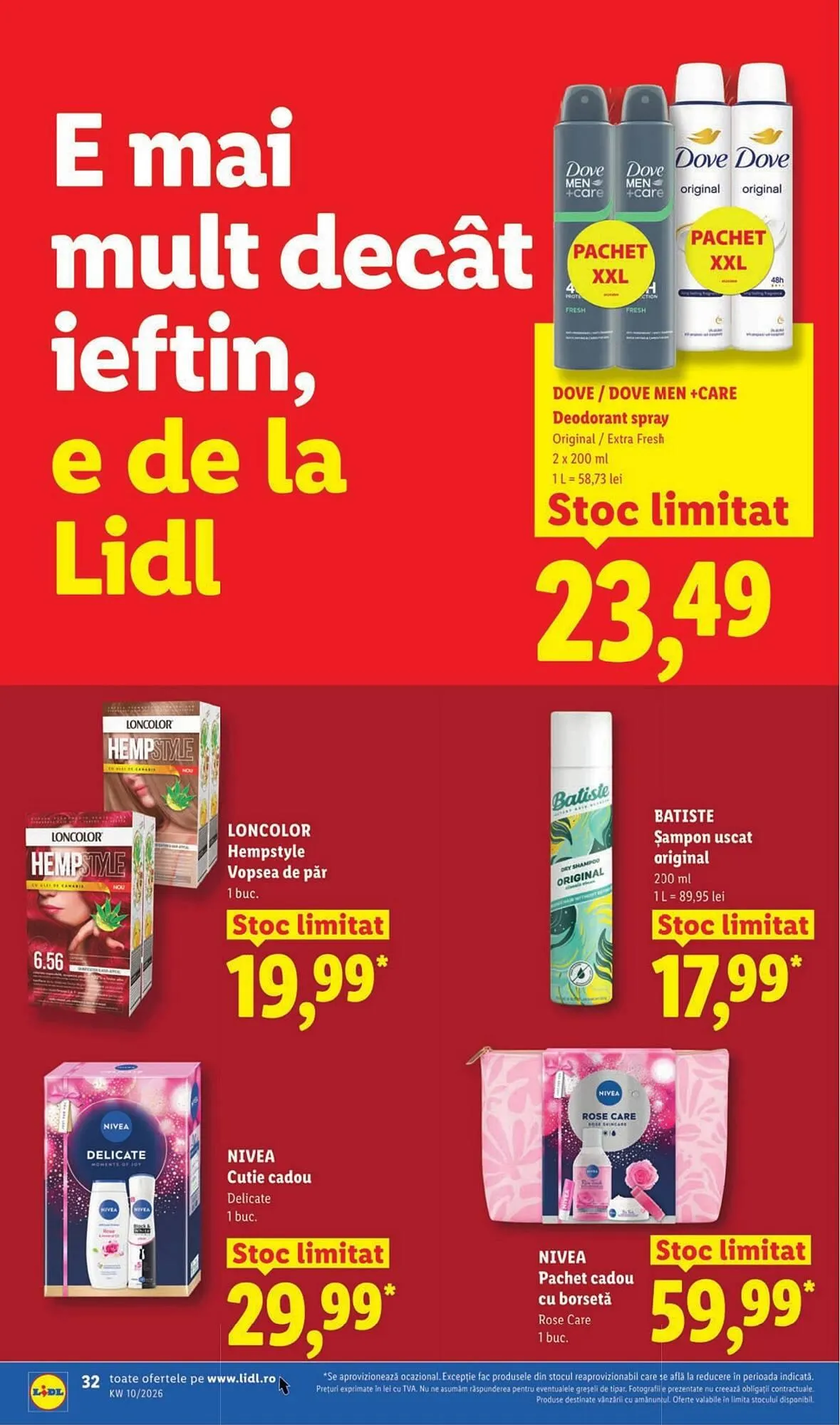 Catalog Catalog Lidl de la 2 martie până la 8 martie 2026 - Revista Pagina 32