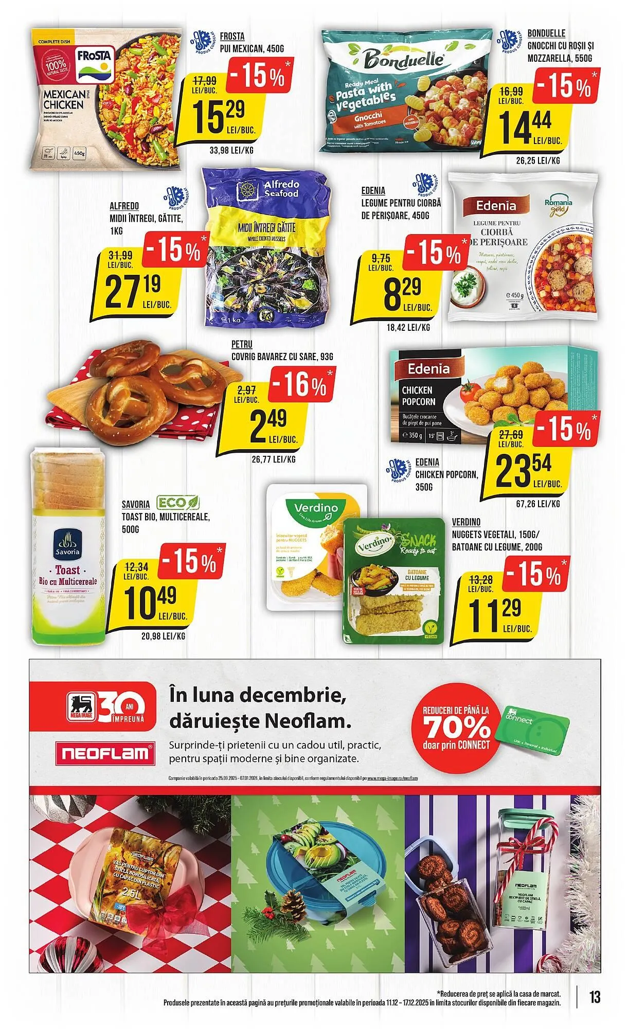 Catalog Catalog Mega Image de la 11 decembrie până la 17 decembrie 2025 - Revista Pagina 13