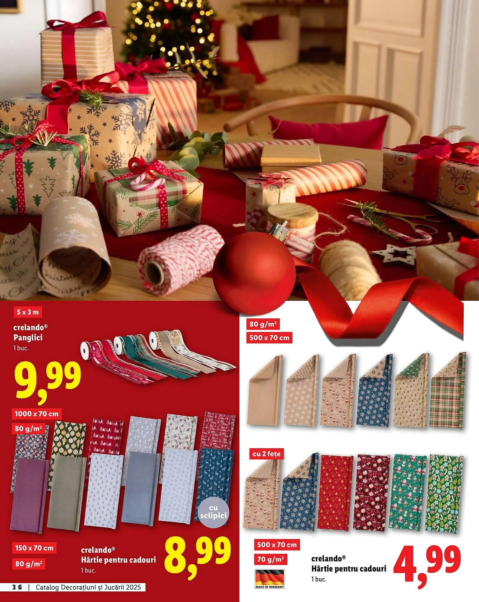 Catalog Catalog Lidl de la 6 noiembrie până la 24 decembrie 2025 - Revista Pagina 36