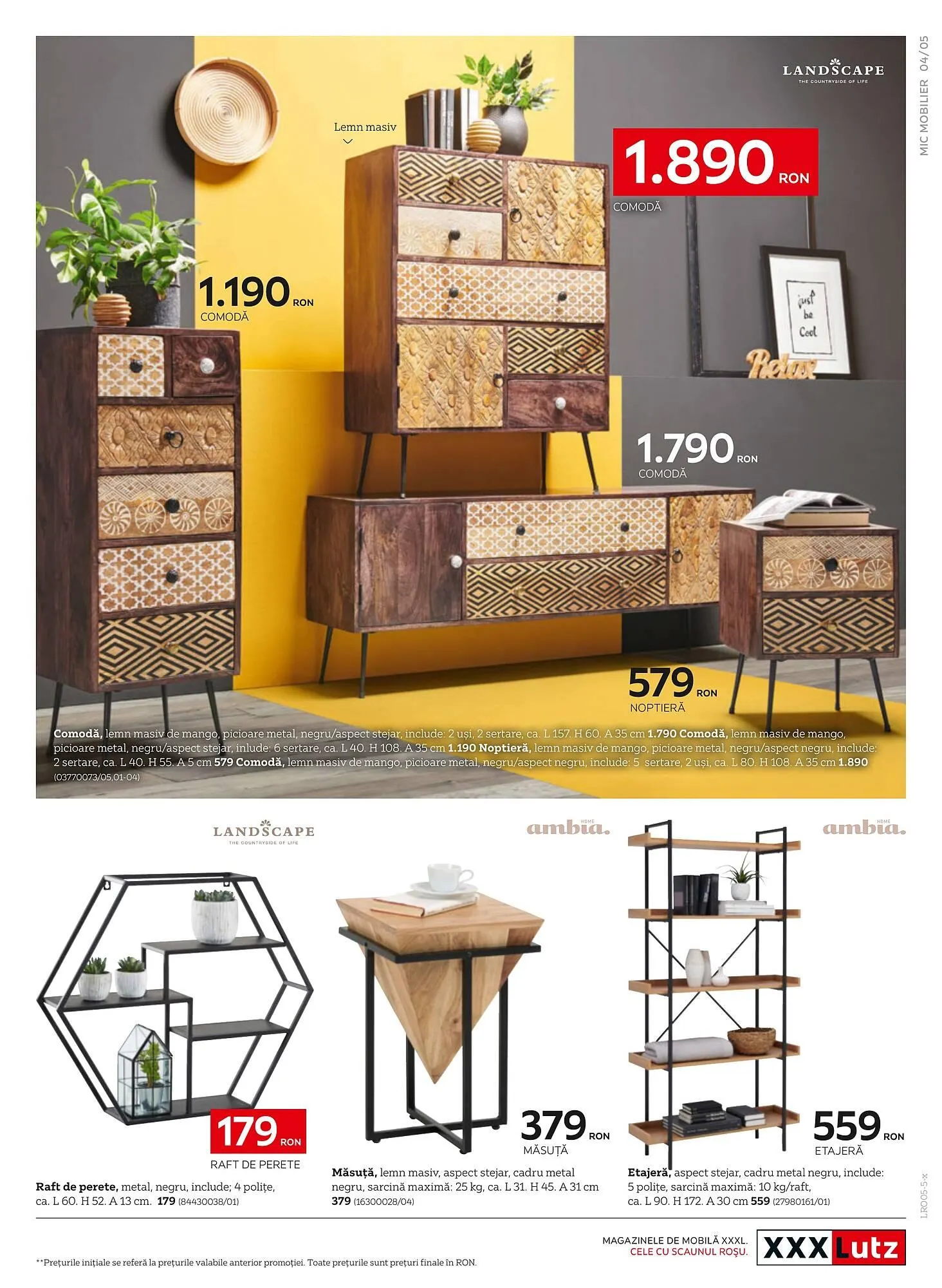 Catalog Catalog XXXLutz de la 5 mai până la 31 decembrie 2025 - Revista Pagina 5