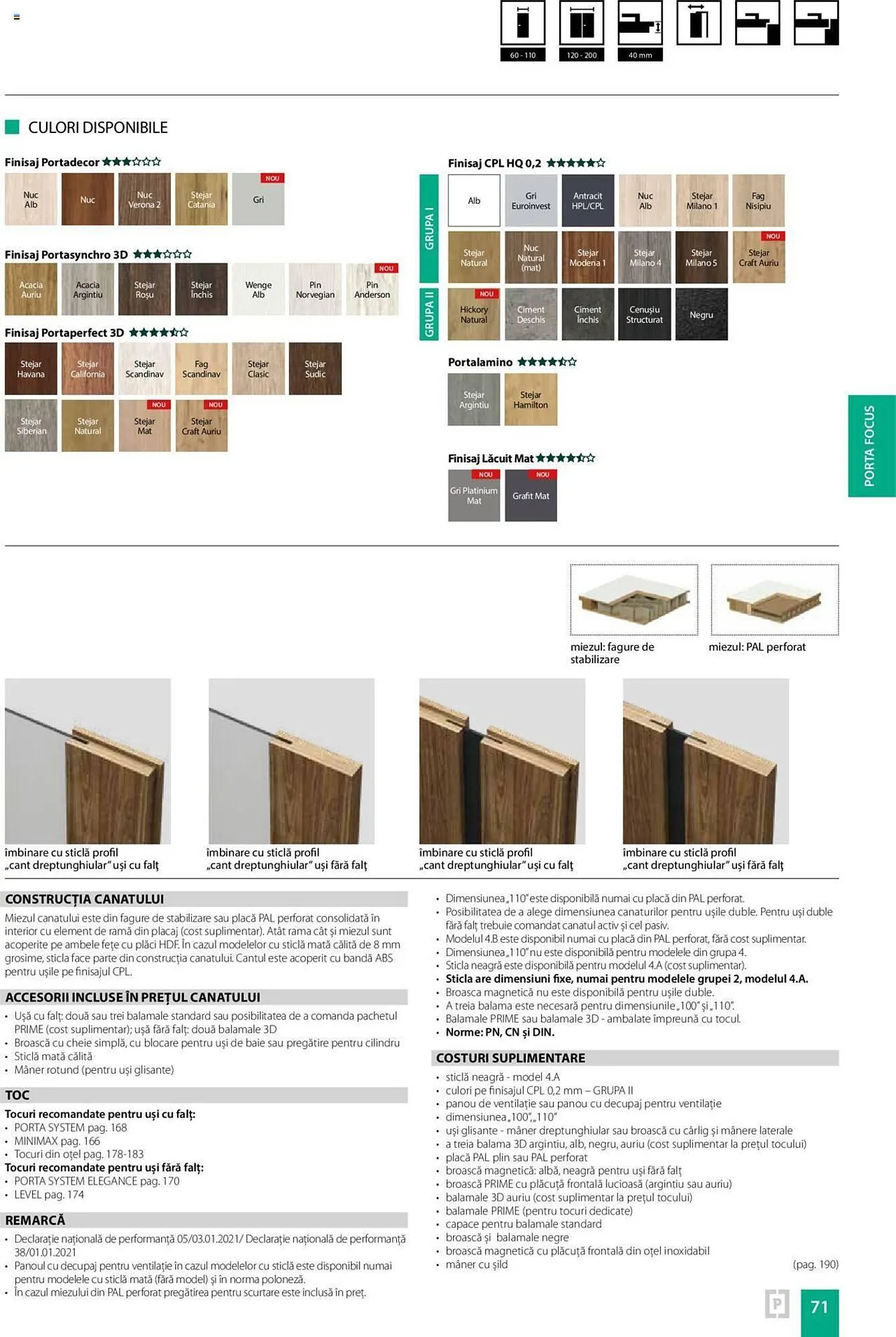 Catalog Сatalog Proges de la 13 septembrie până la 31 decembrie 2024 - Revista Pagina 71