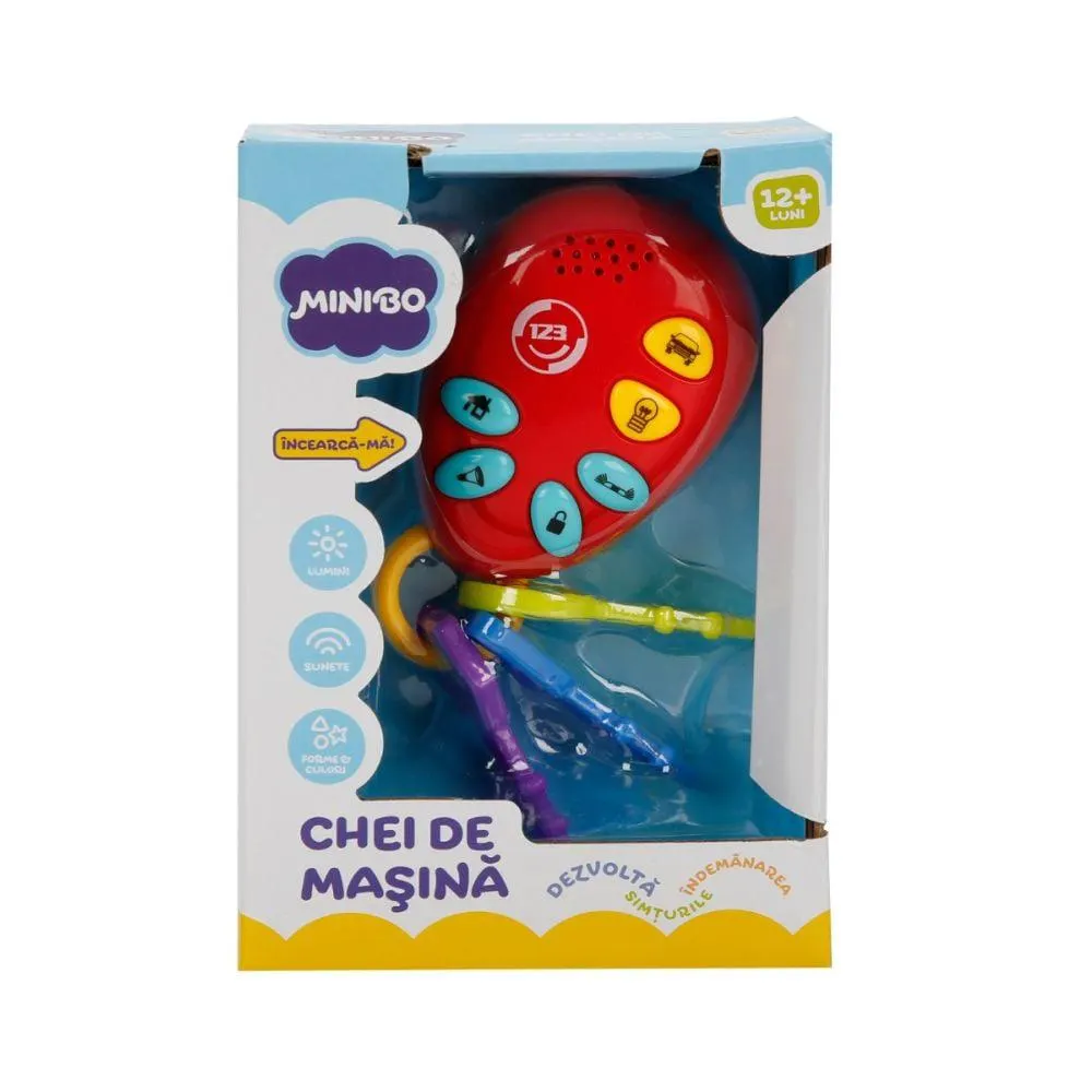 Jucarie bebelusi Minibo, Chei de masina