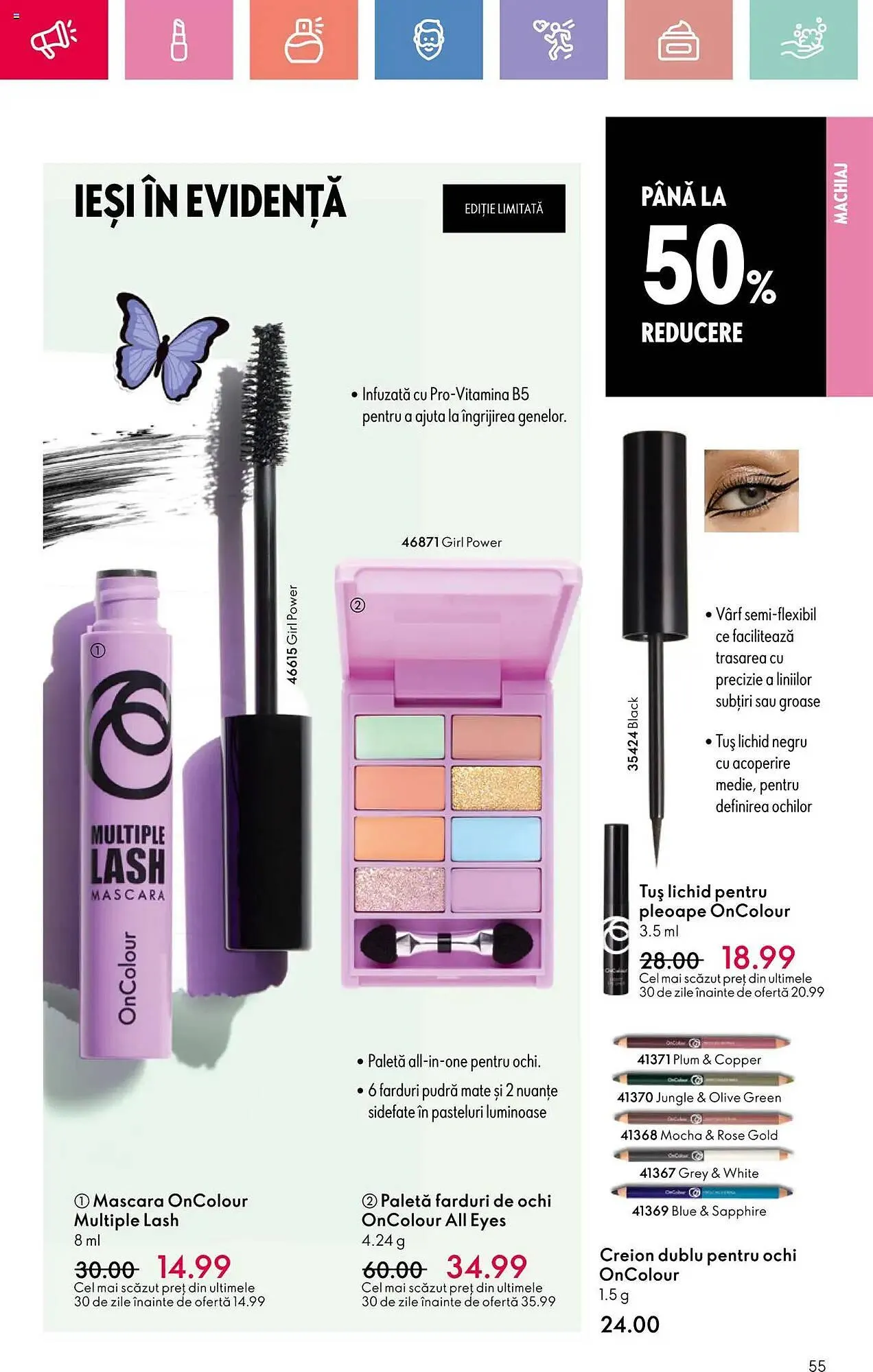 Catalog Catalog Oriflame de la 23 martie până la 12 aprilie 2025 - Revista Pagina 55