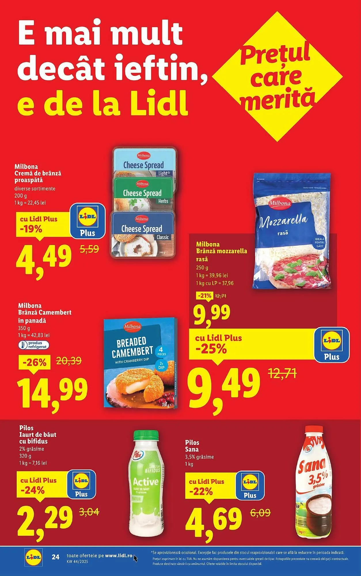 Catalog Catalog Lidl de la 27 octombrie până la 2 noiembrie 2025 - Revista Pagina 24