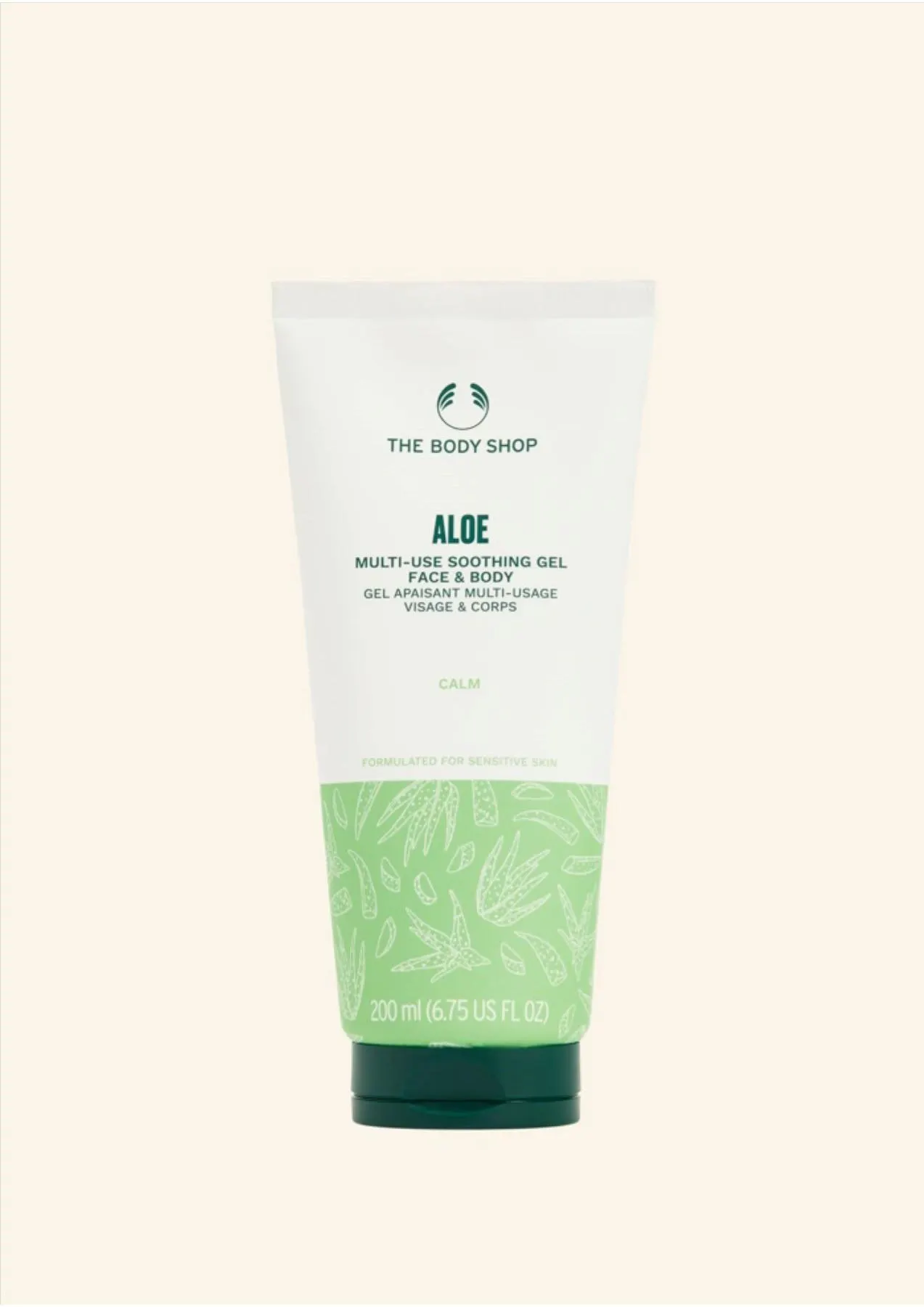 Gel crema hidratanta pentru fata si corp Aloe 200 ml