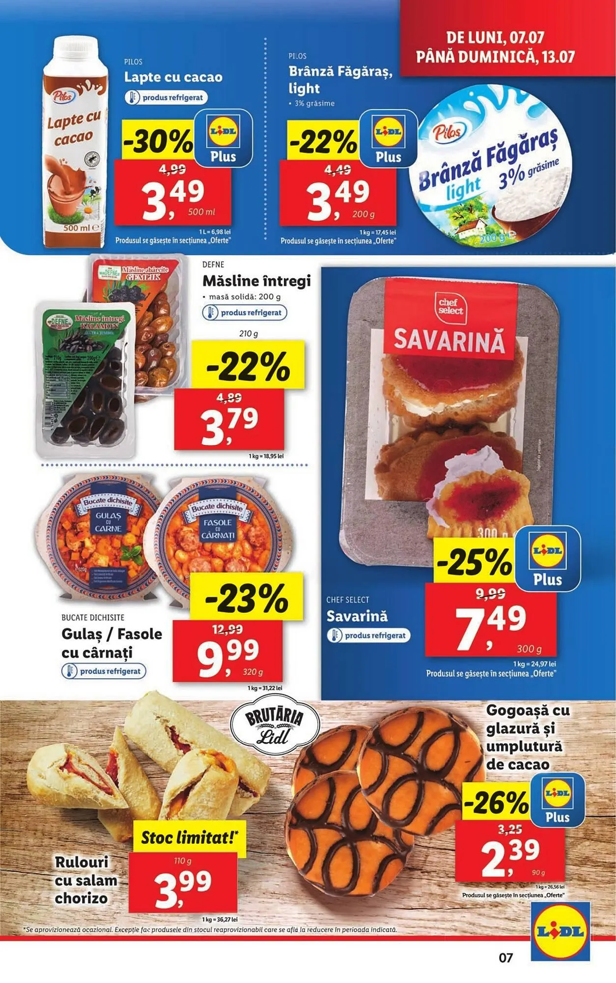 Catalog Catalog Lidl de la 7 iulie până la 13 iulie 2025 - Revista Pagina 7