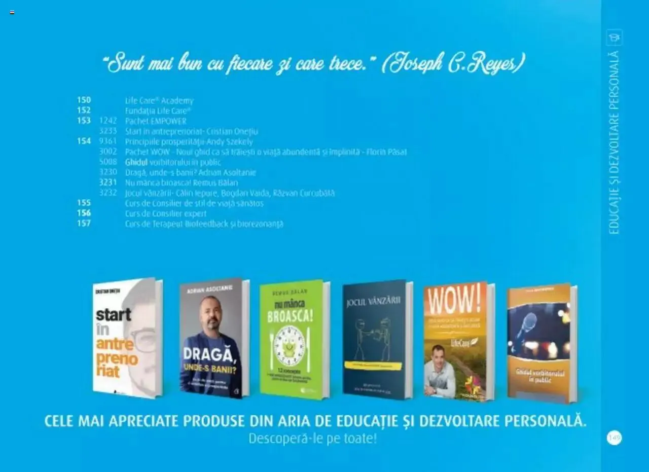 Catalog Catalog Life Care de la 1 septembrie până la 31 decembrie 2023 - Revista Pagina 151