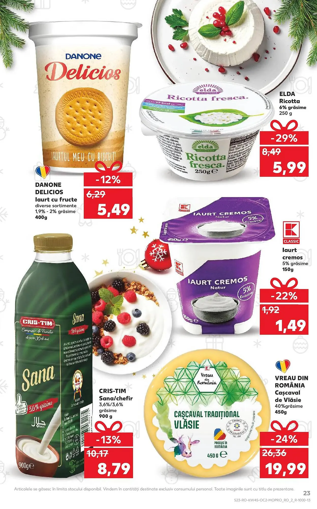 Catalog Catalog Kaufland de la 5 noiembrie până la 11 noiembrie 2025 - Revista Pagina 23
