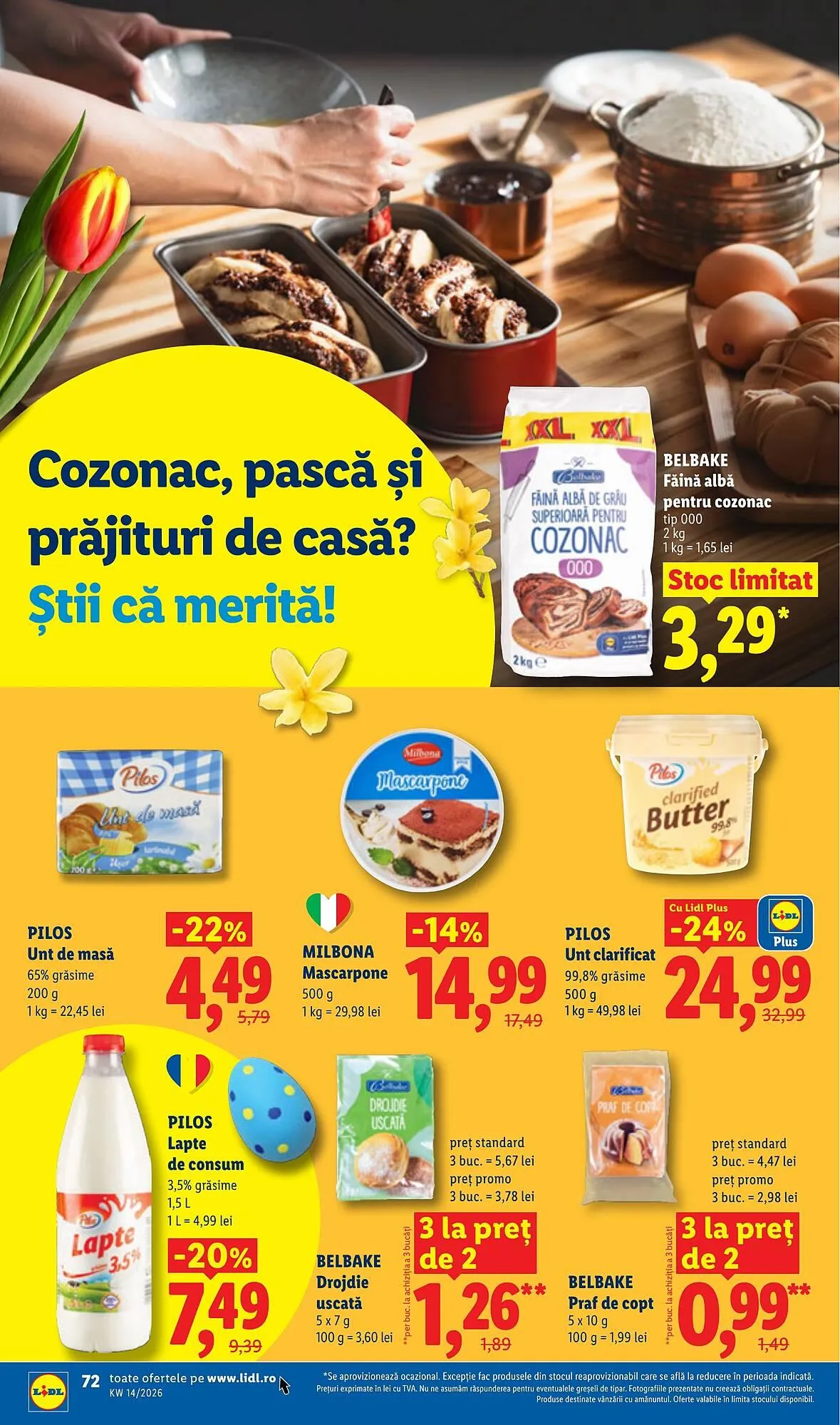 Catalog Catalog Lidl de la 30 martie până la 5 aprilie 2026 - Revista Pagina 72
