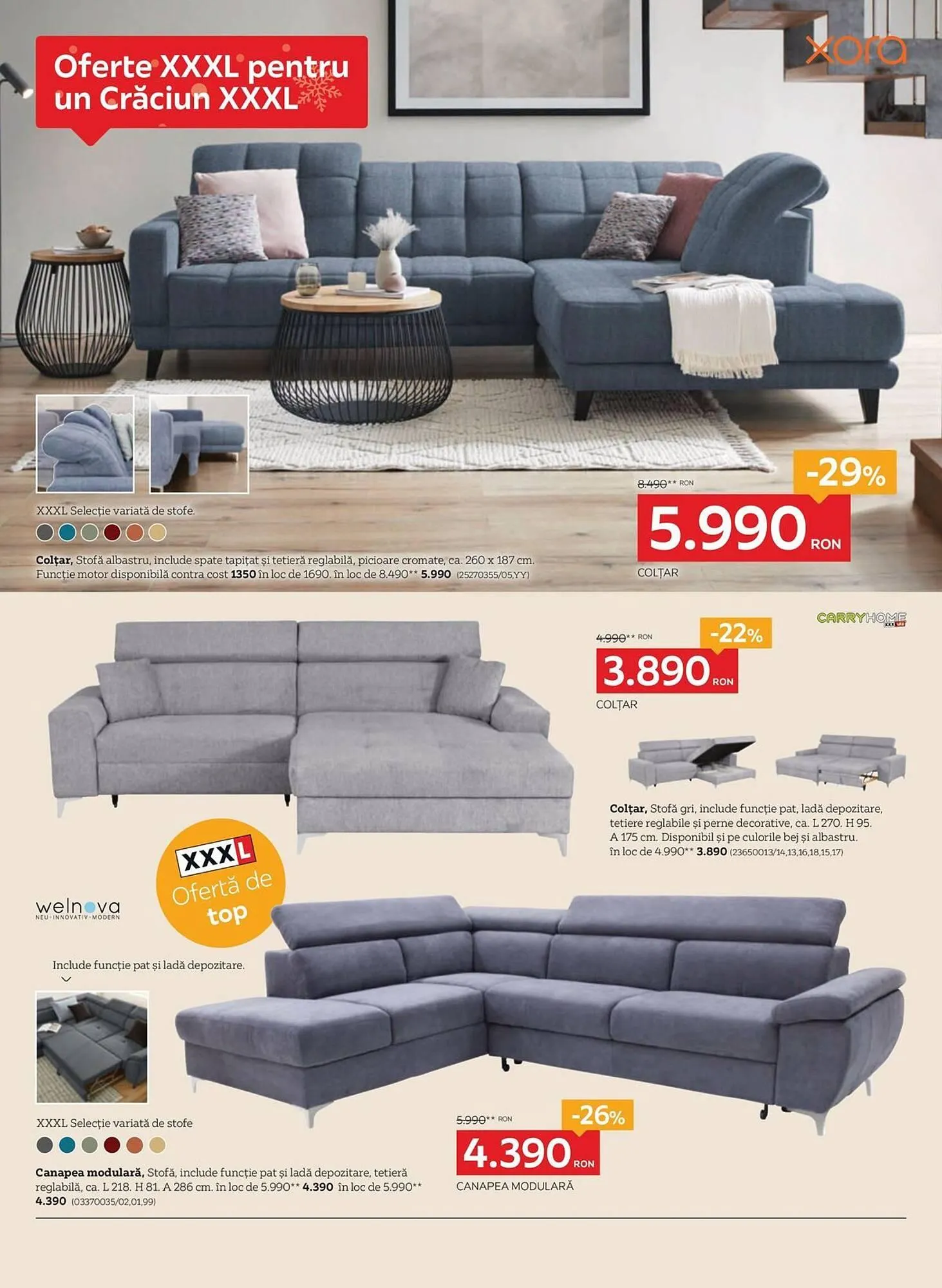 Catalog Catalog XXXLutz de la 10 decembrie până la 30 decembrie 2025 - Revista Pagina 10