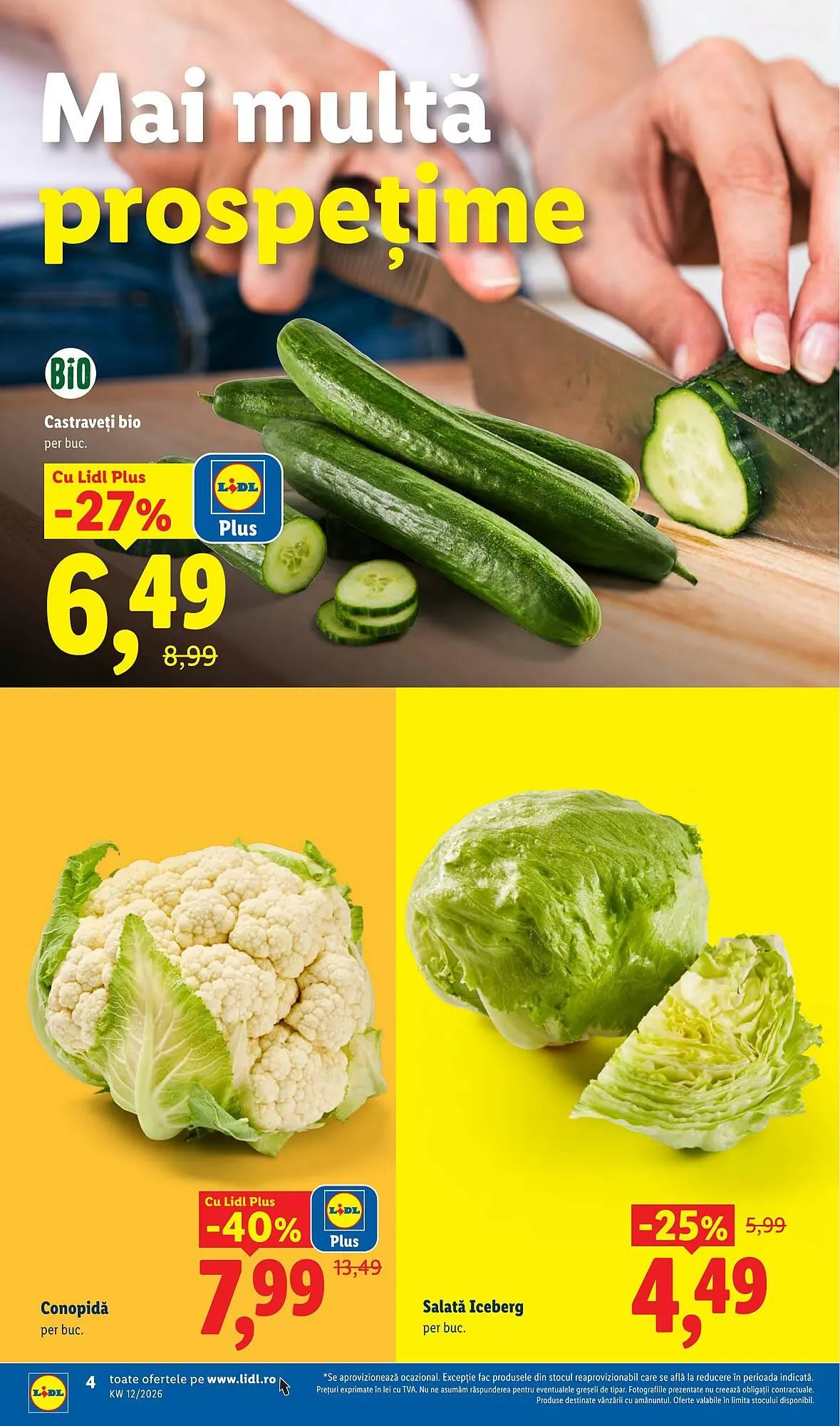 Catalog Catalog Lidl de la 16 martie până la 22 martie 2026 - Revista Pagina 4
