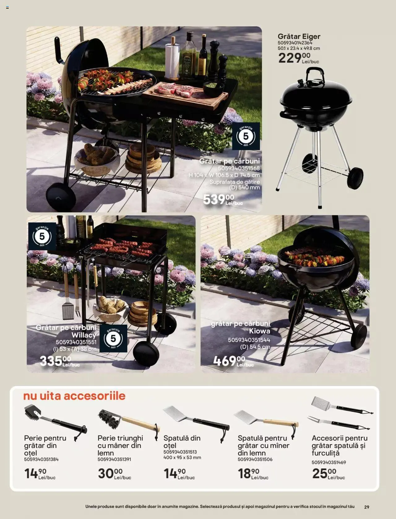 Catalog Brico Depot catalog - Bucuria momentelor de la 1 iunie până la 30 septembrie 2023 - Revista Pagina 29