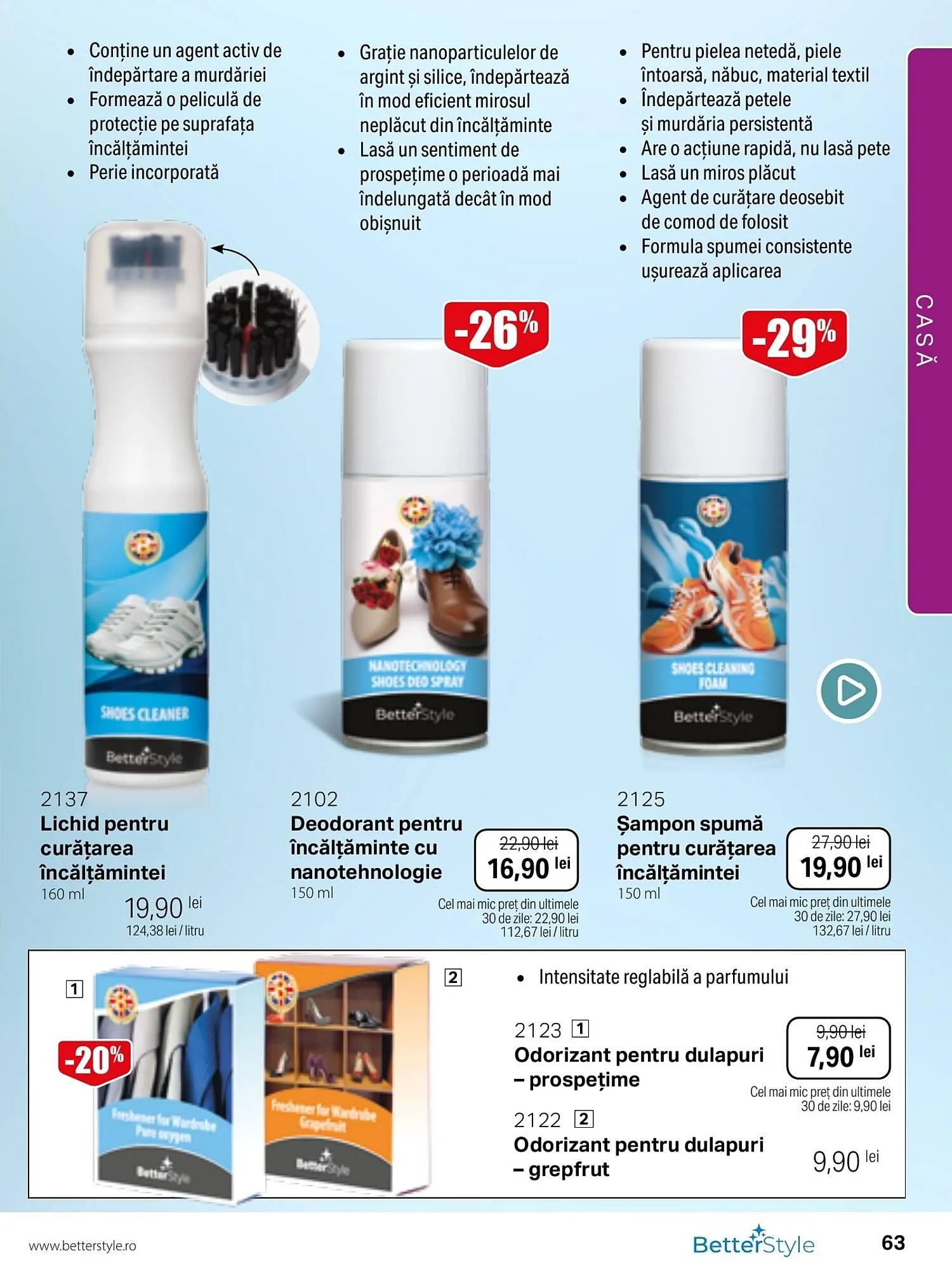 Catalog Catalog BetterStyle de la 1 august până la 31 august 2024 - Revista Pagina 63