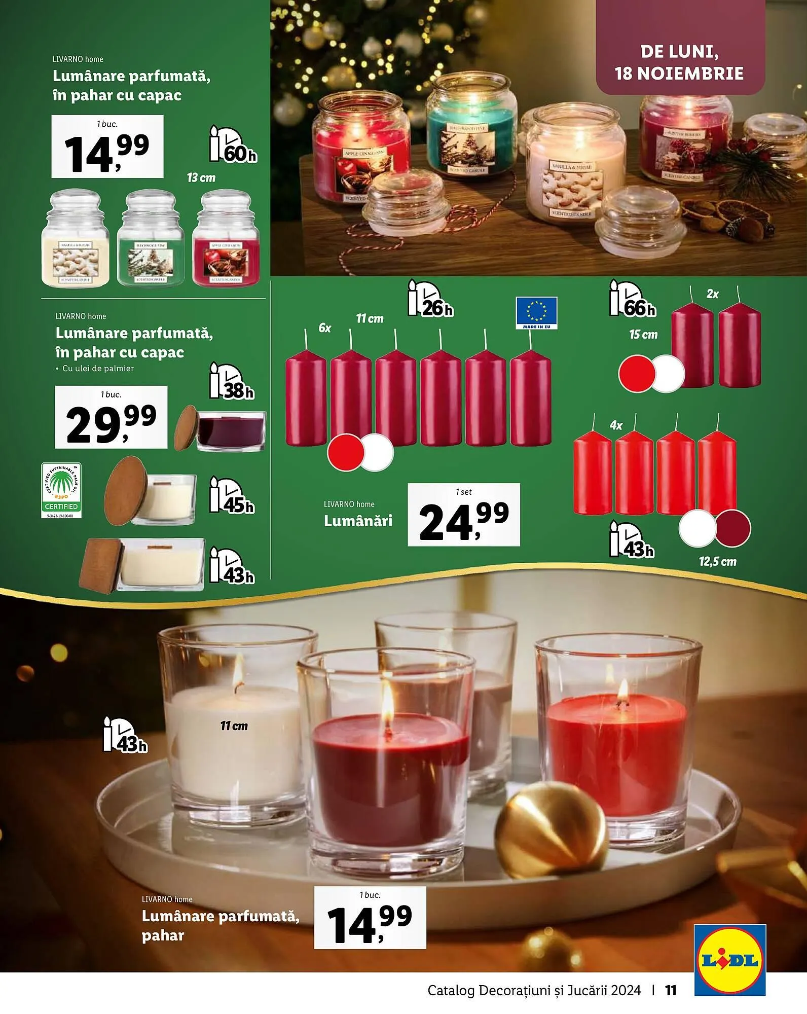 Catalog Catalog Lidl de la 4 noiembrie până la 24 decembrie 2024 - Revista Pagina 11