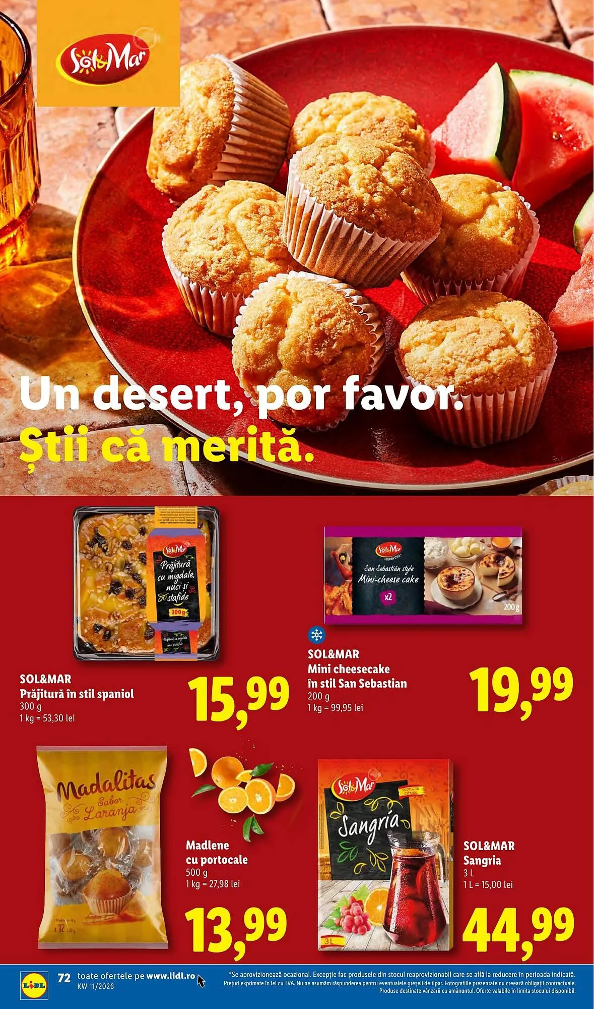 Catalog Catalog Lidl de la 9 martie până la 15 martie 2026 - Revista Pagina 72