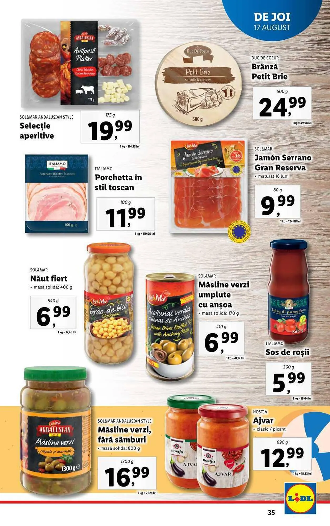 Catalog Lidl catalog de la 14 august până la 20 august 2023 - Revista Pagina 35