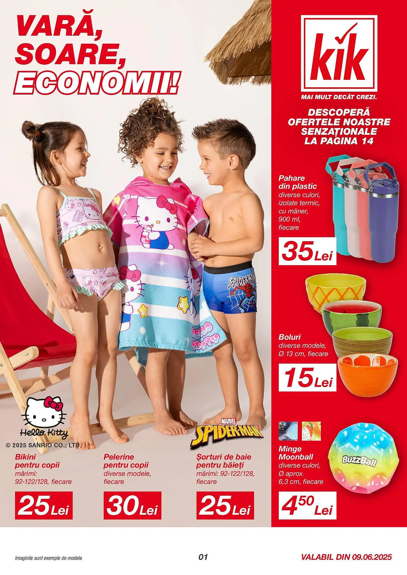 Catalog Catalog Kik de la 9 iunie până la 15 august 2025 - Revista Pagina 1