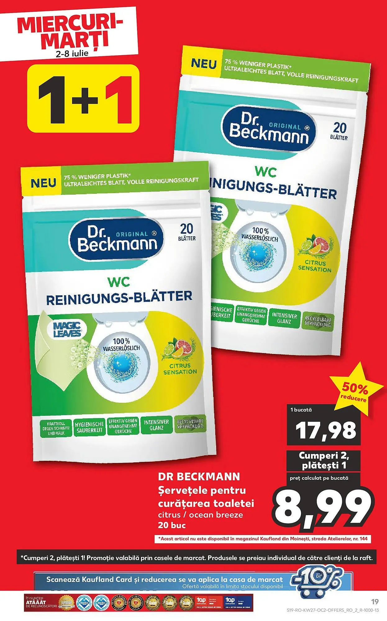 Catalog Catalog Kaufland de la 30 iunie până la 8 iulie 2025 - Revista Pagina 19