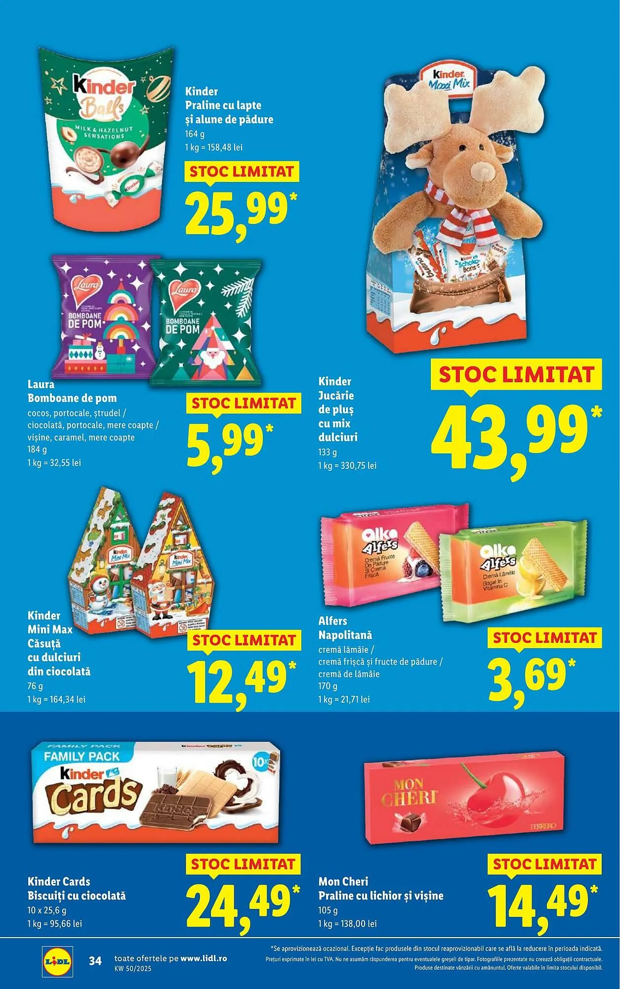Catalog Catalog Lidl de la 8 decembrie până la 14 decembrie 2025 - Revista Pagina 34