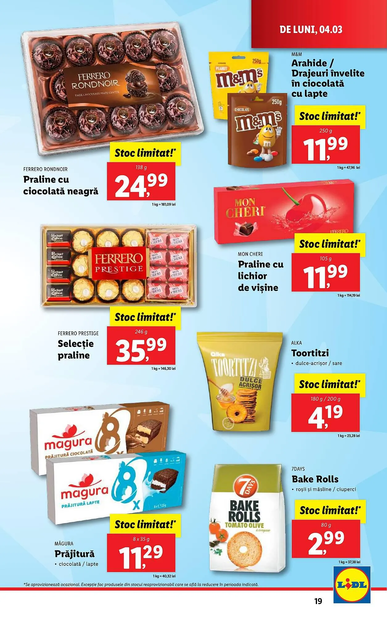 Catalog Lidl catalog de la 4 martie până la 10 martie 2024 - Revista Pagina 19