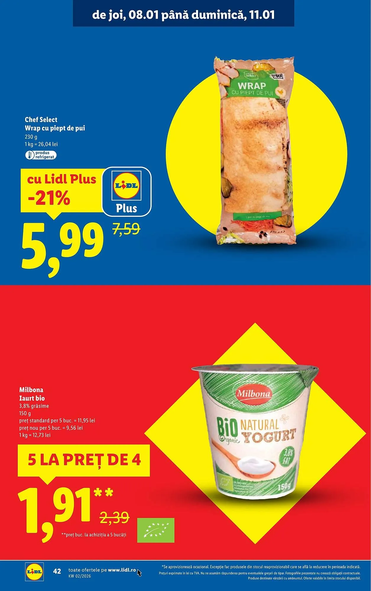 Catalog Catalog Lidl de la 5 ianuarie până la 11 ianuarie 2026 - Revista Pagina 42