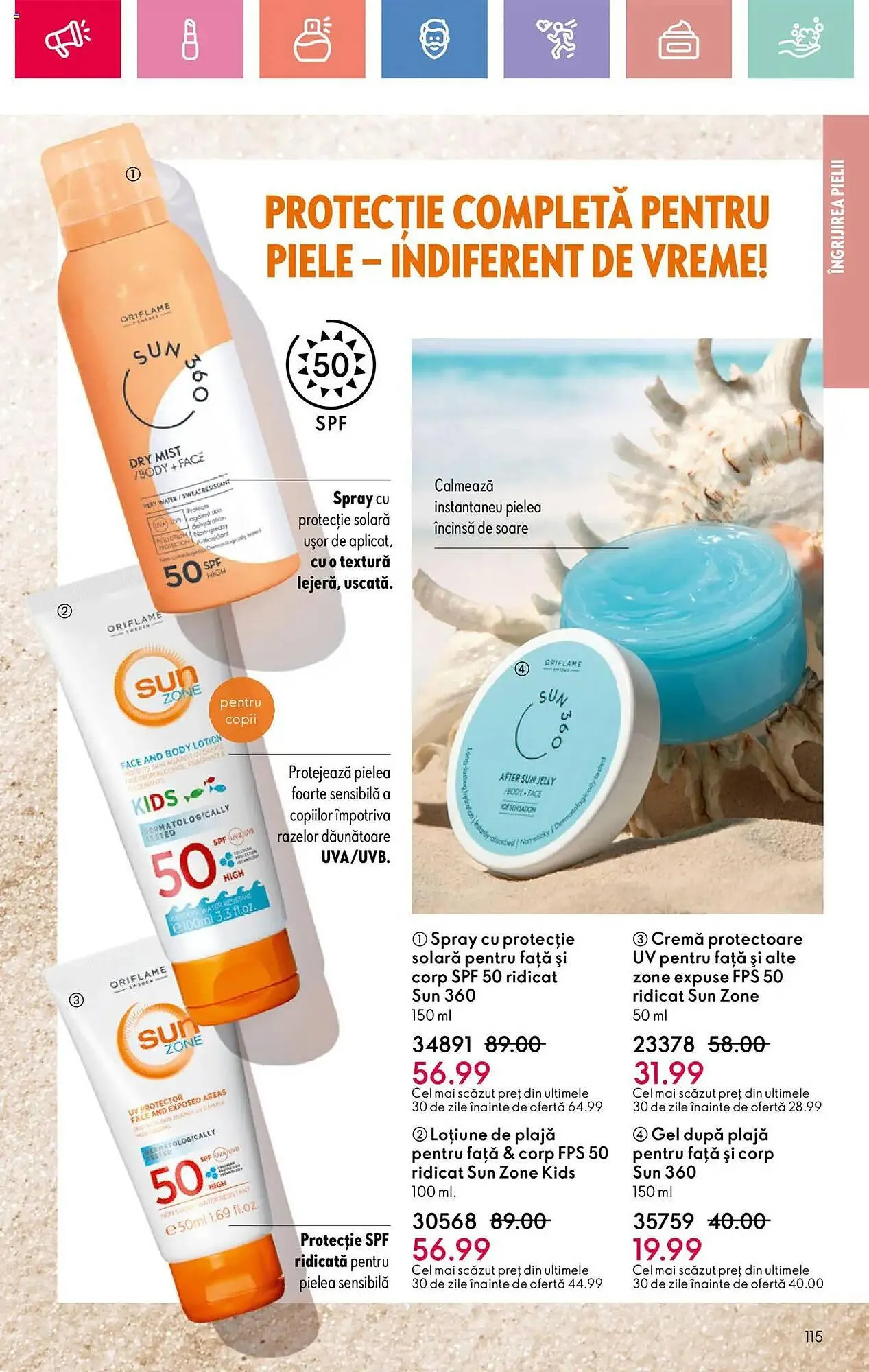 Catalog Catalog Oriflame de la 13 aprilie până la 3 mai 2025 - Revista Pagina 115