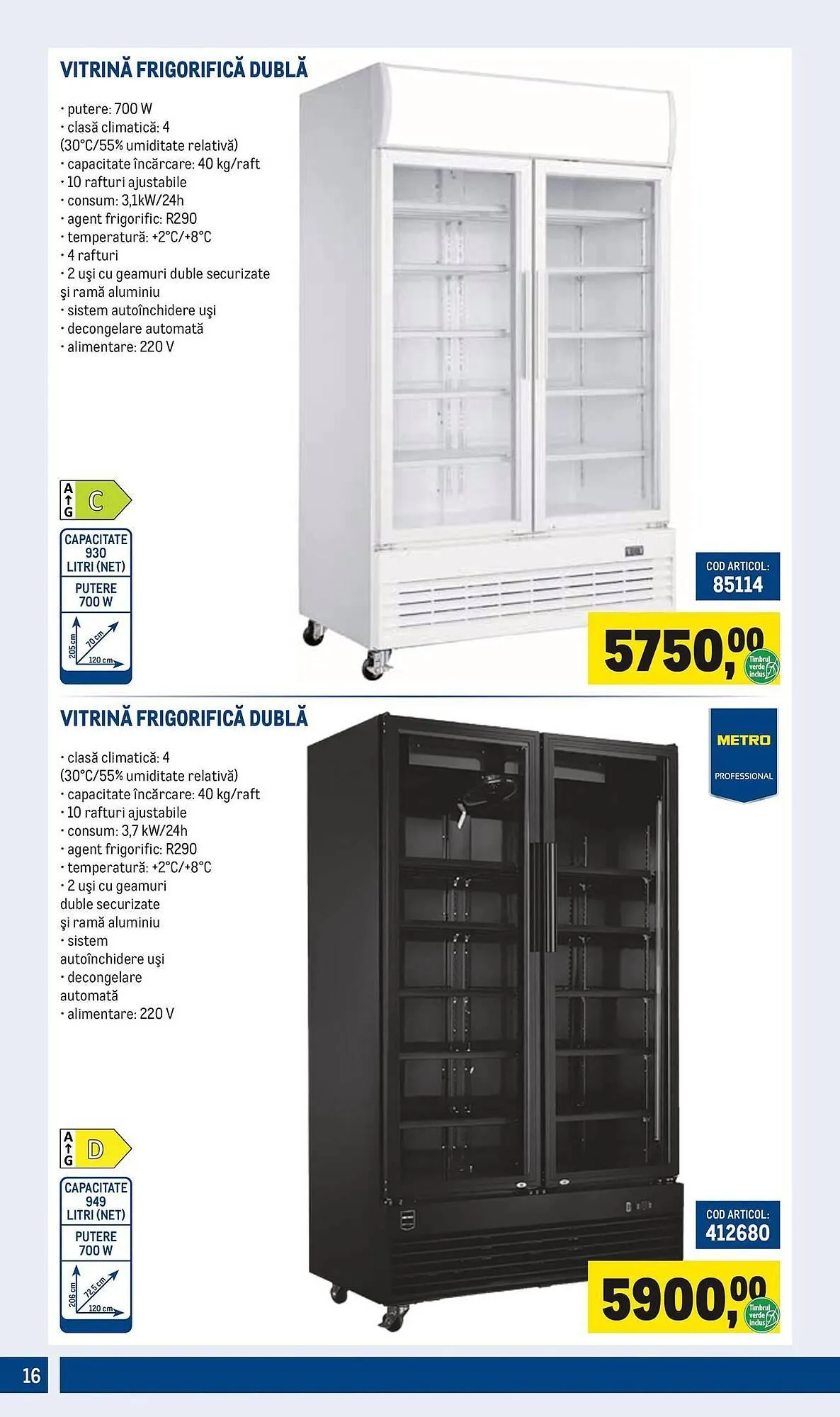 Catalog Catalog Metro de la 1 aprilie până la 30 iunie 2025 - Revista Pagina 16