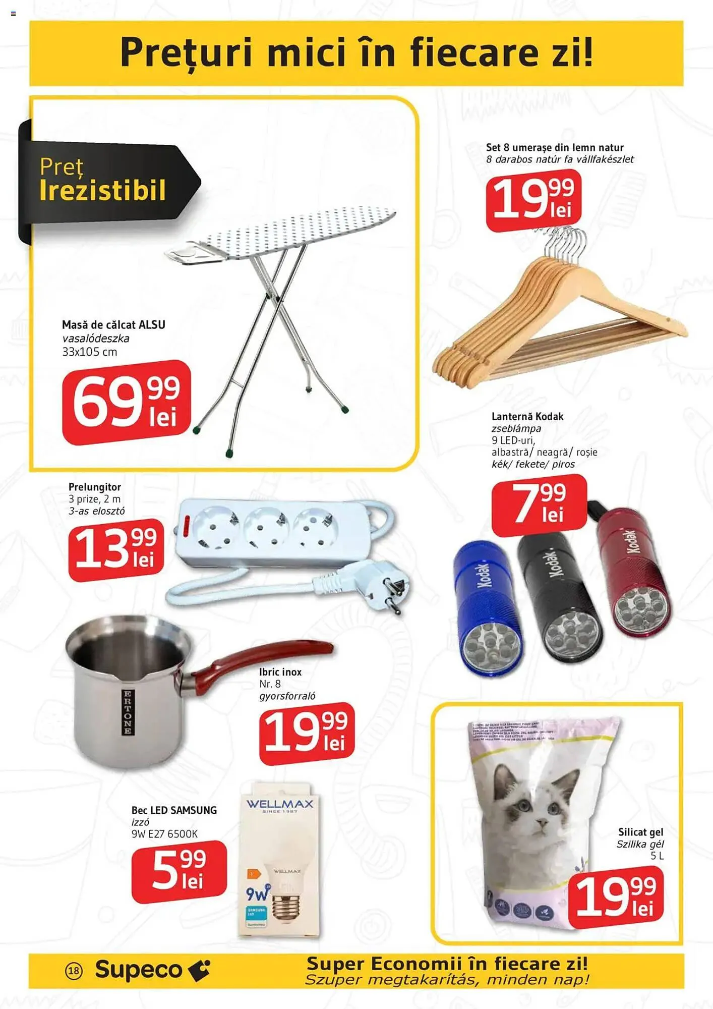 Catalog Catalog Supeco de la 9 iulie până la 23 iulie 2025 - Revista Pagina 18