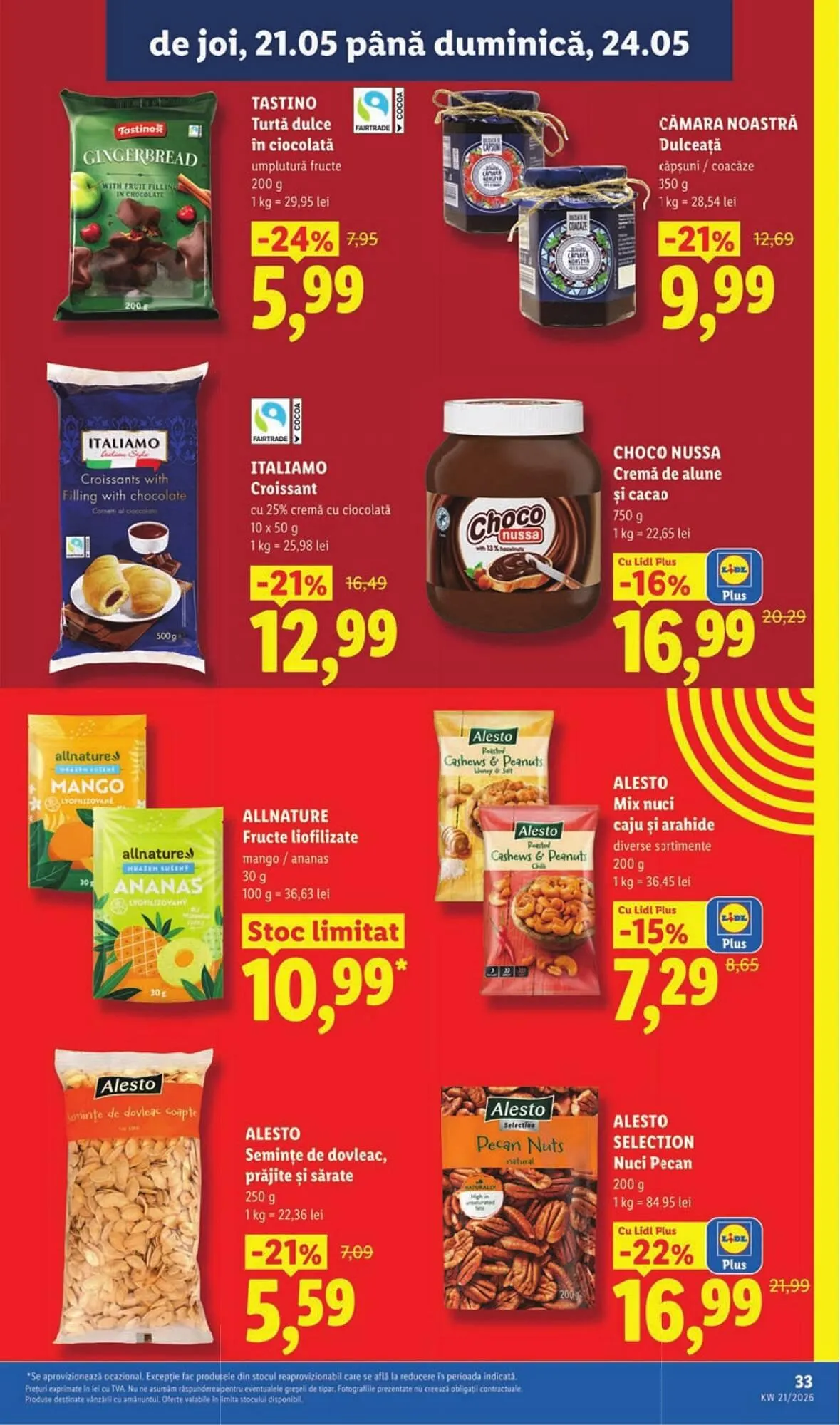 Catalog Catalog Lidl de la 18 mai până la 24 mai 2026 - Revista Pagina 33