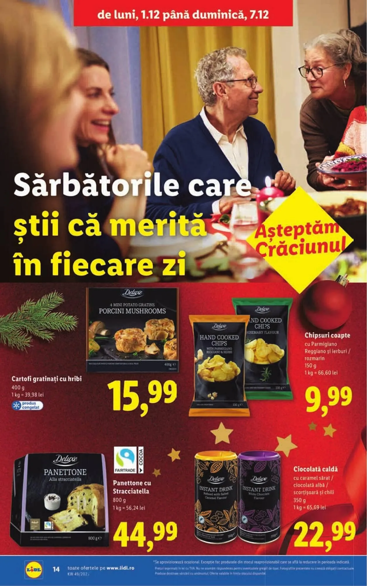 Catalog Catalog Lidl de la 1 decembrie până la 7 decembrie 2025 - Revista Pagina 14
