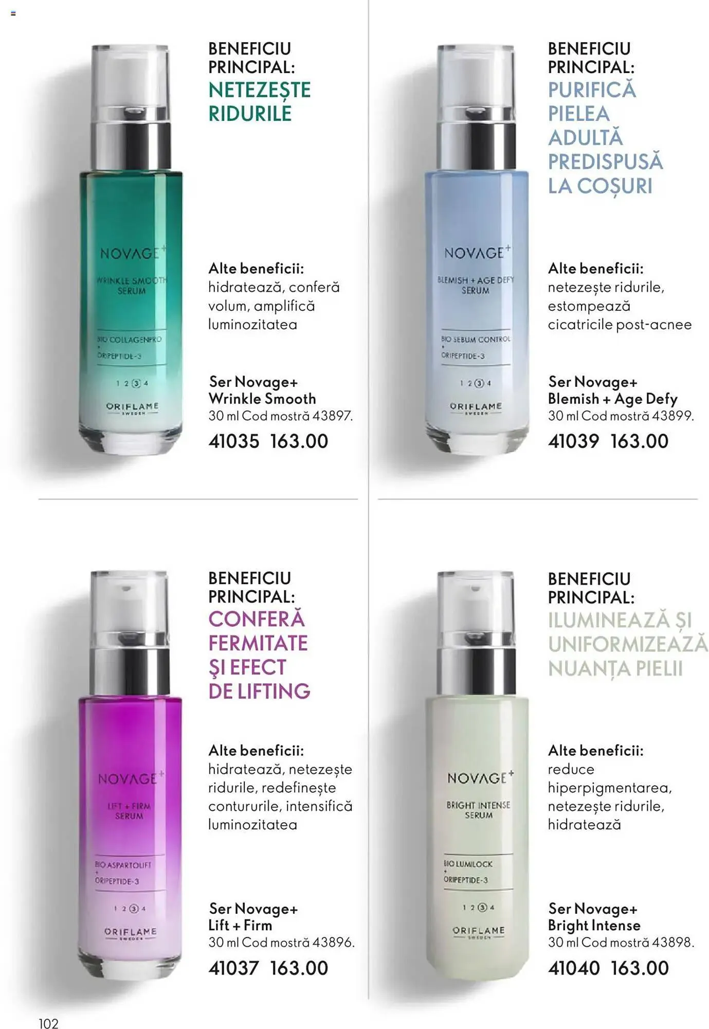 Catalog Catalog Oriflame de la 11 noiembrie până la 2 decembrie 2025 - Revista Pagina 102