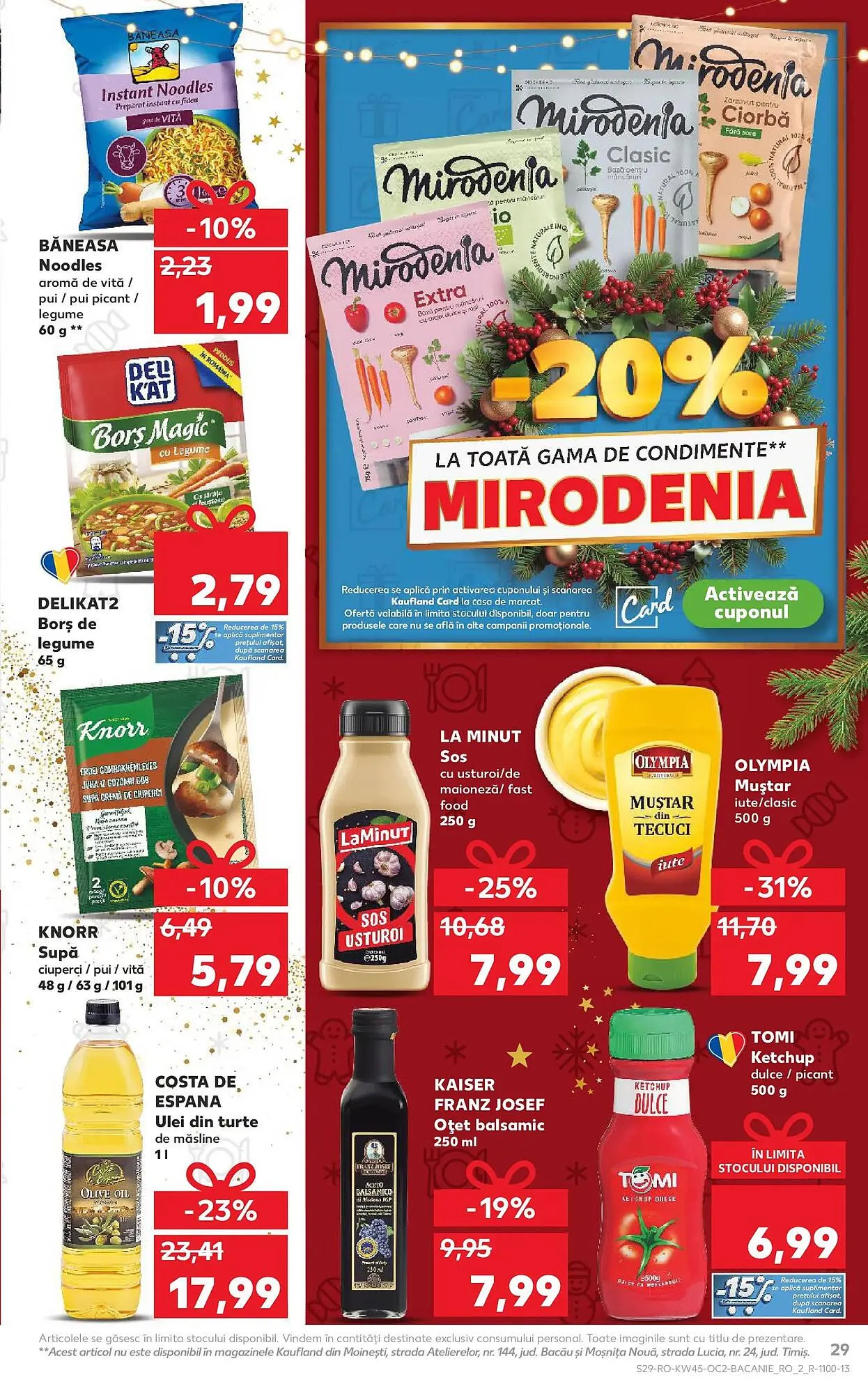 Catalog Catalog Kaufland de la 5 noiembrie până la 11 noiembrie 2025 - Revista Pagina 29
