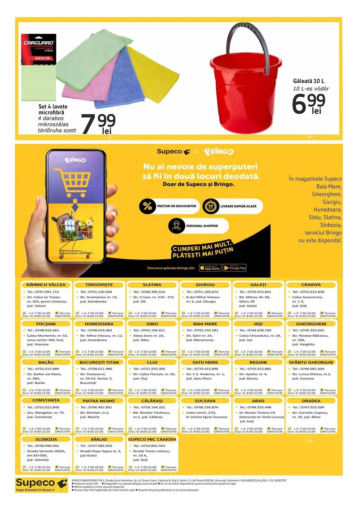 Catalog Catalog Supeco de la 31 octombrie până la 13 noiembrie 2024 - Revista Pagina 9