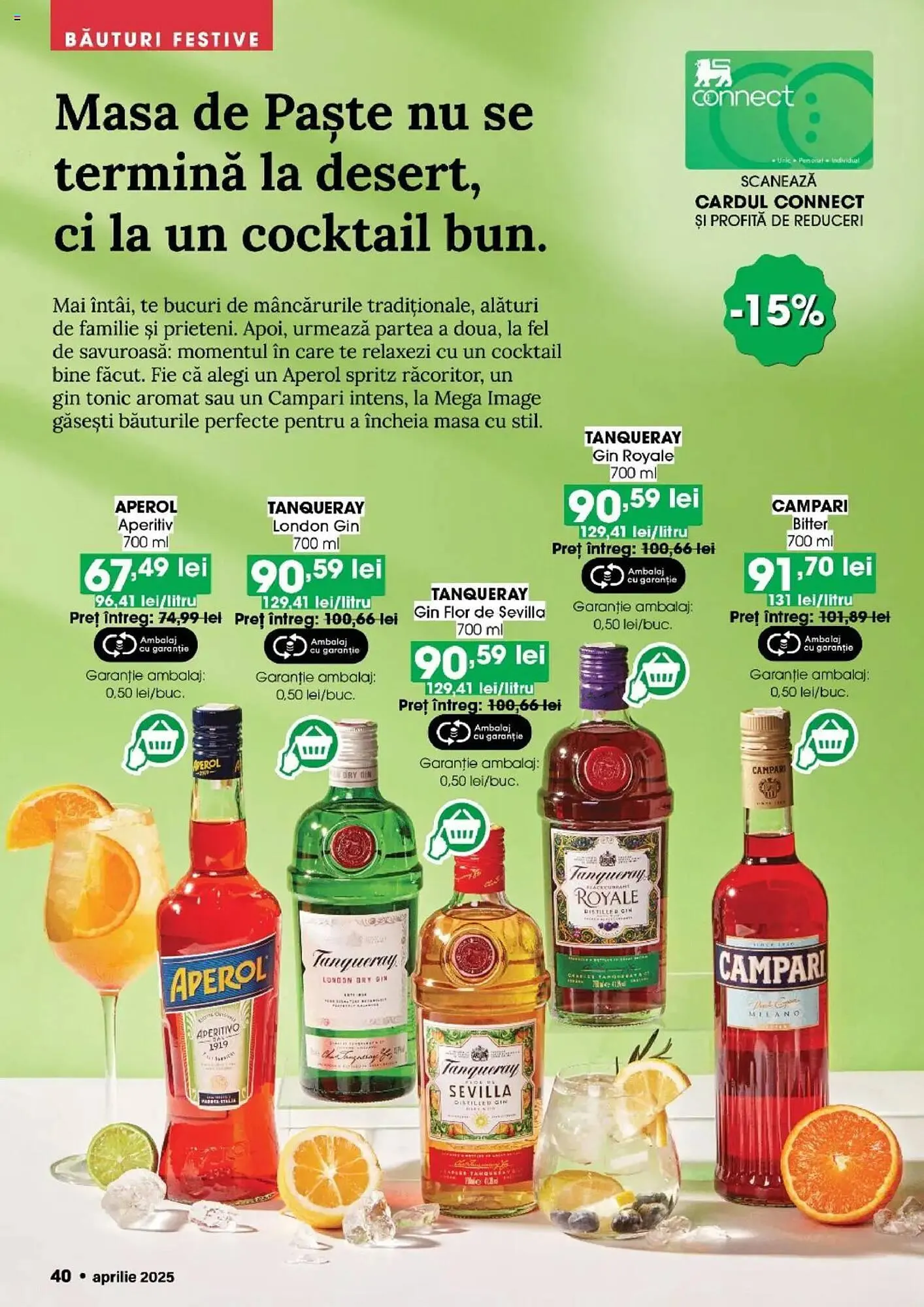 Catalog Catalog Mega Image de la 1 aprilie până la 30 aprilie 2025 - Revista Pagina 40