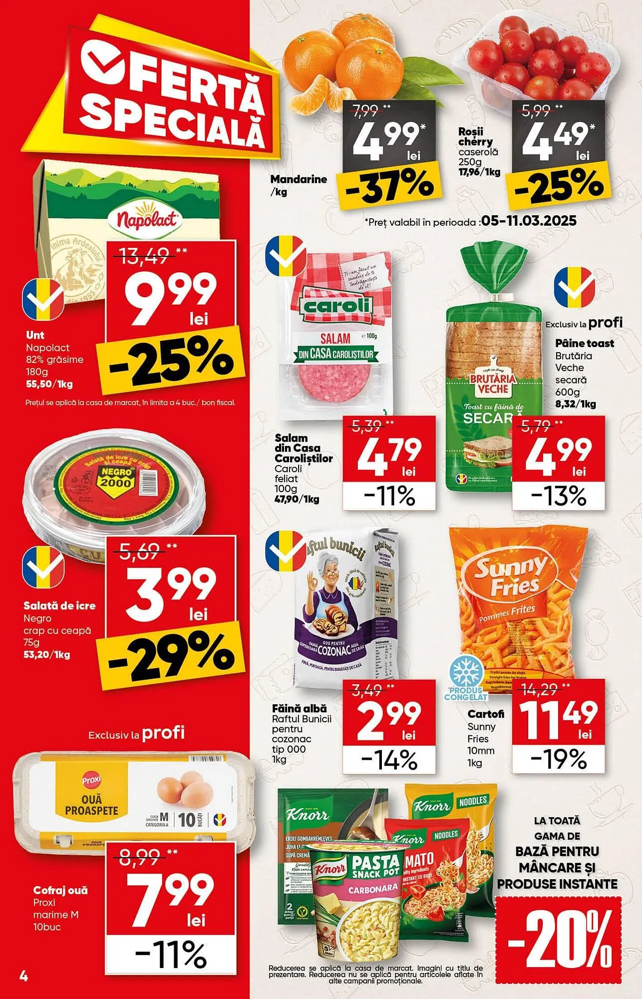 Catalog Catalog PROFI de la 5 martie până la 18 martie 2025 - Revista Pagina 4