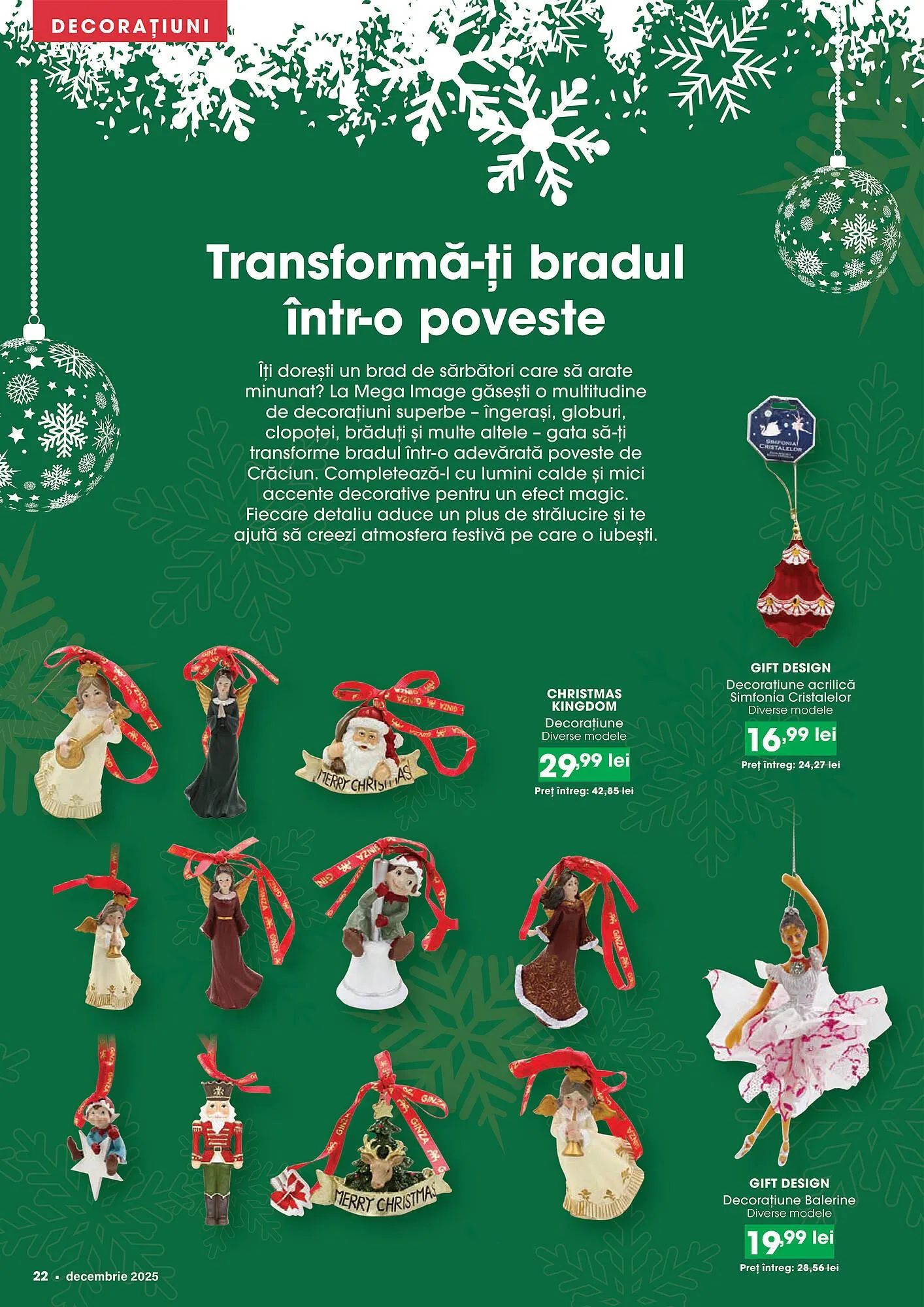 Catalog Catalog Mega Image de la 1 decembrie până la 31 decembrie 2025 - Revista Pagina 22
